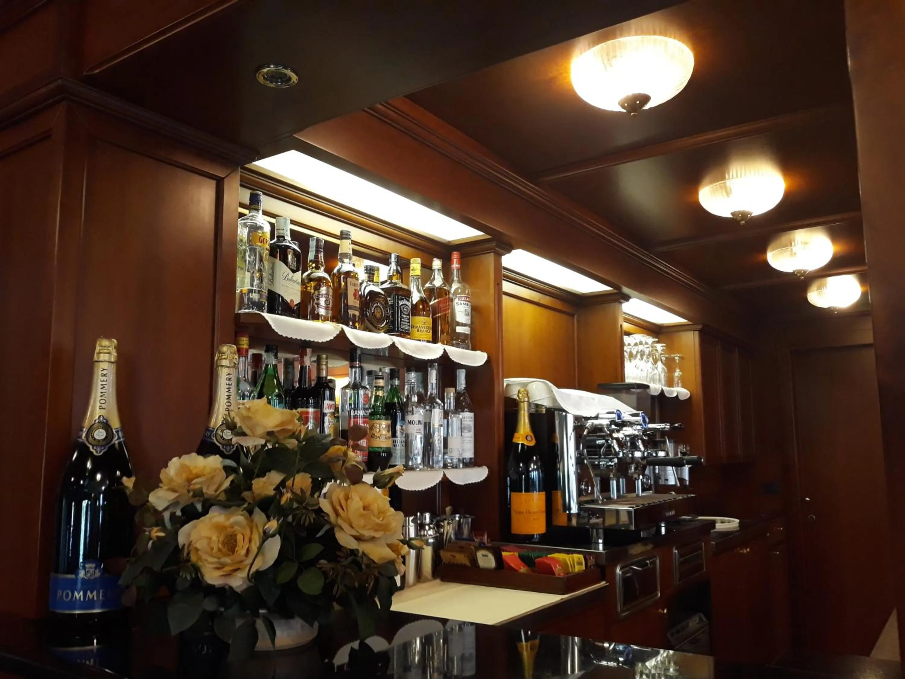 Lounge or bar in Hotel Motel Luna