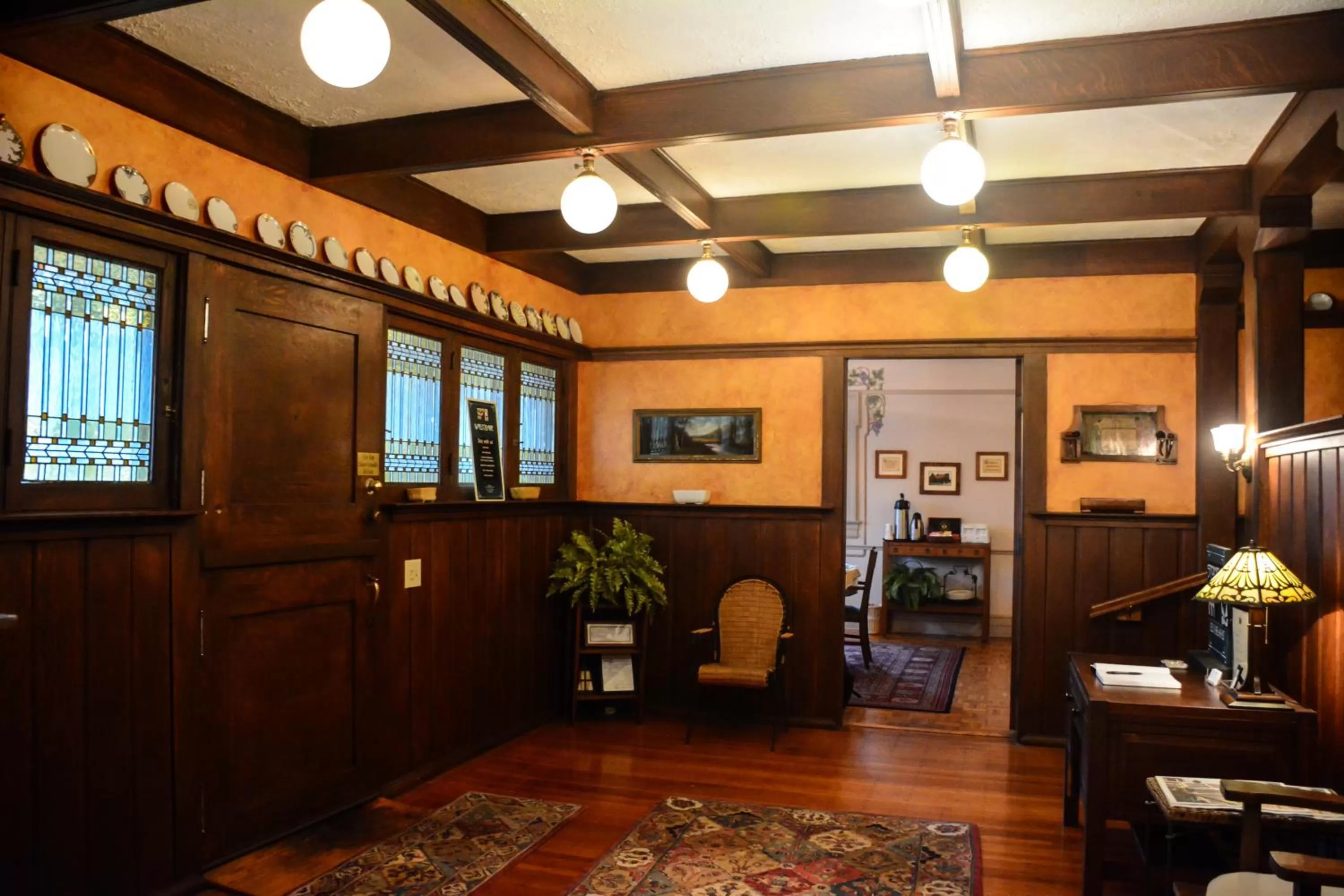 Lobby or reception in Stone Soup Inn