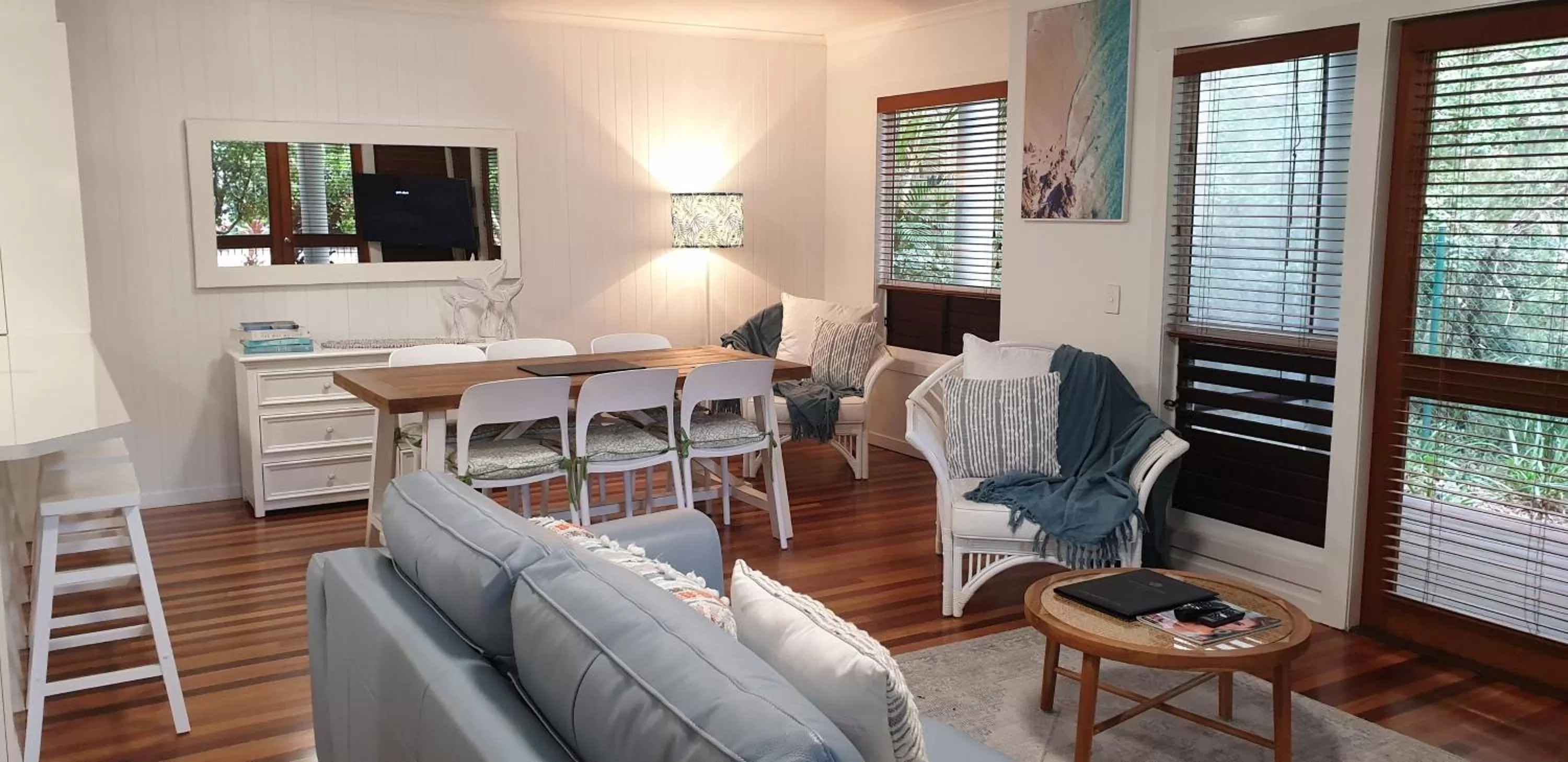 Living room in South Pacific Resort & Spa Noosa