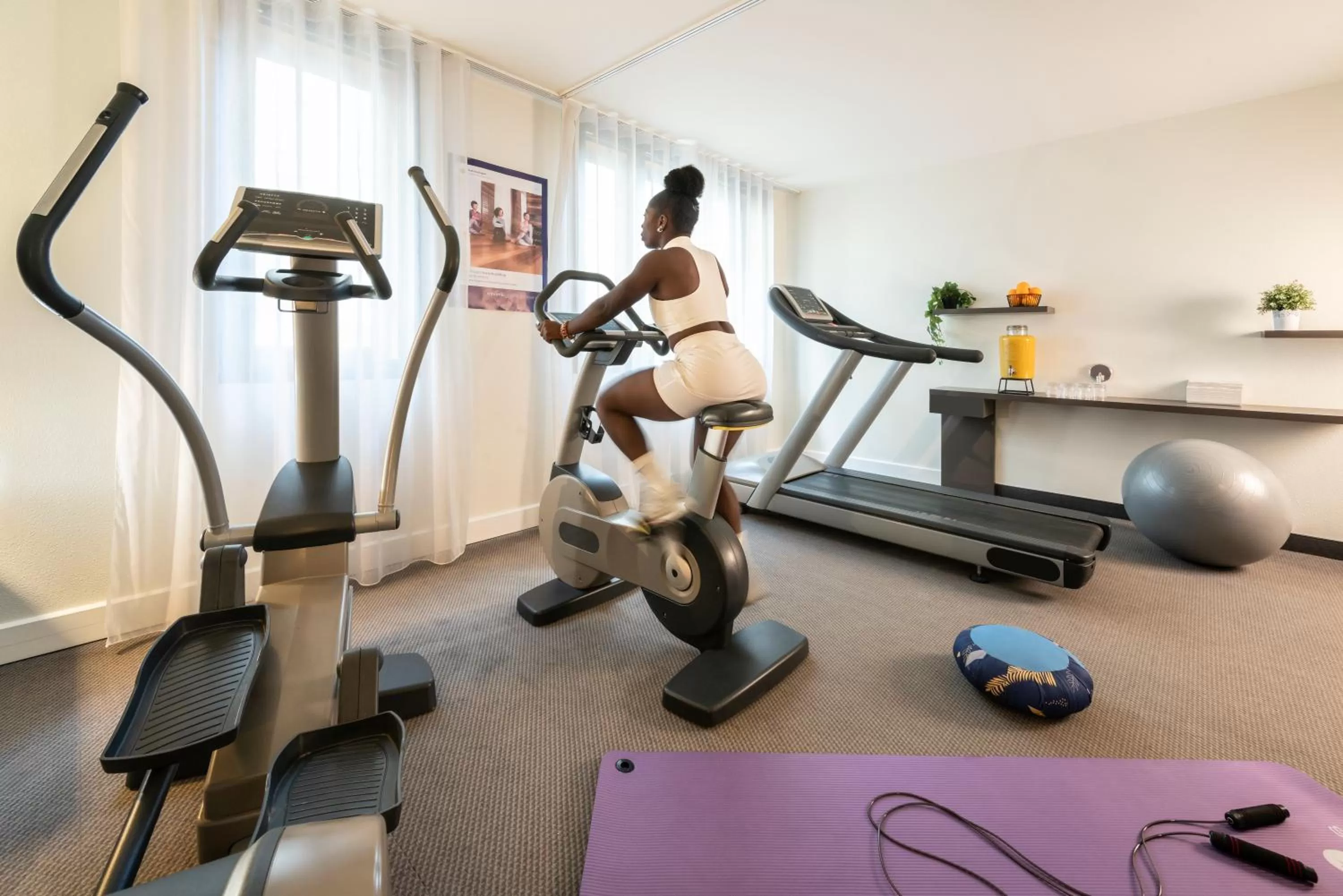 Fitness centre/facilities in Novotel Suites Paris CDG Airport Villepinte