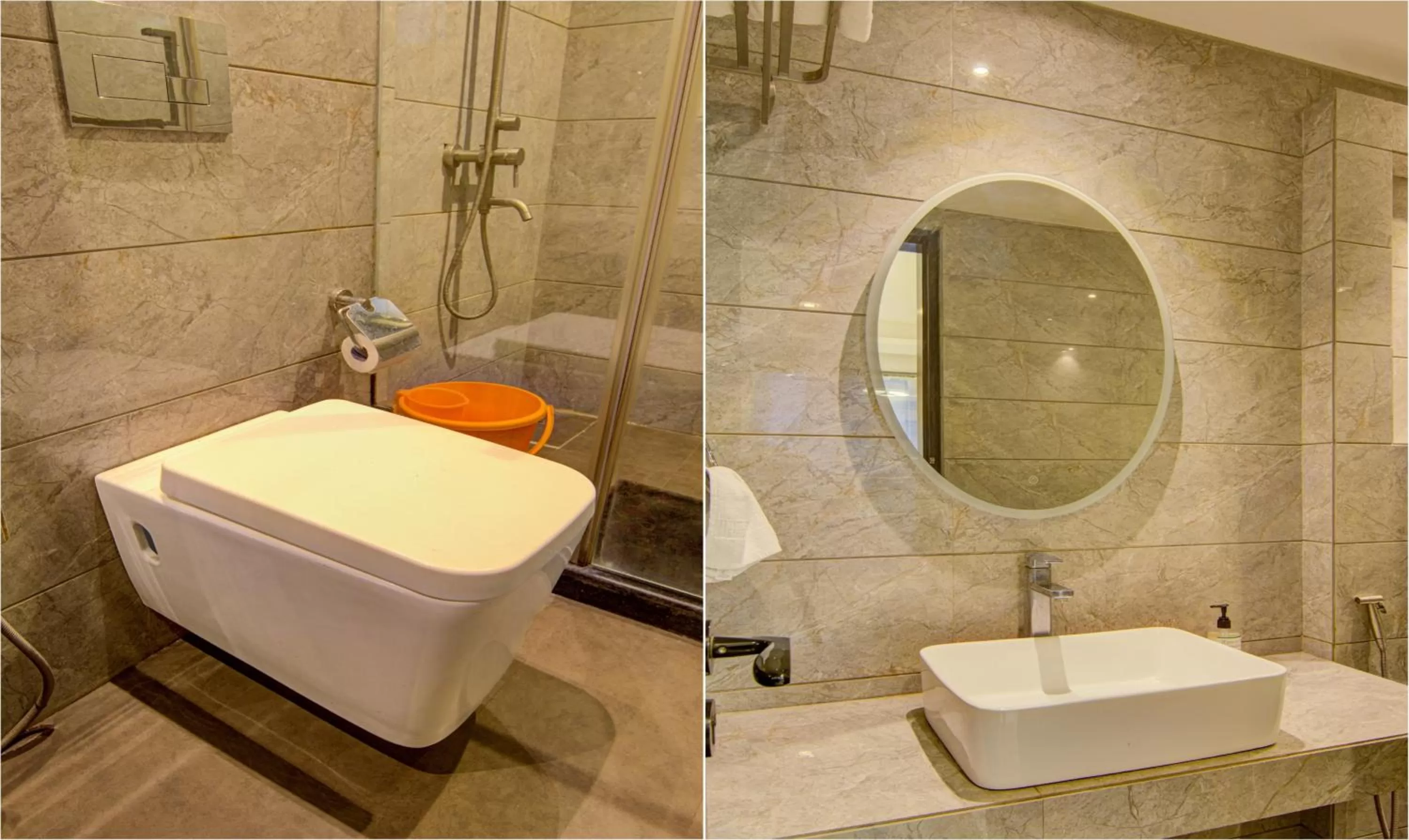 Bathroom in Treebo Trend Krish Residency