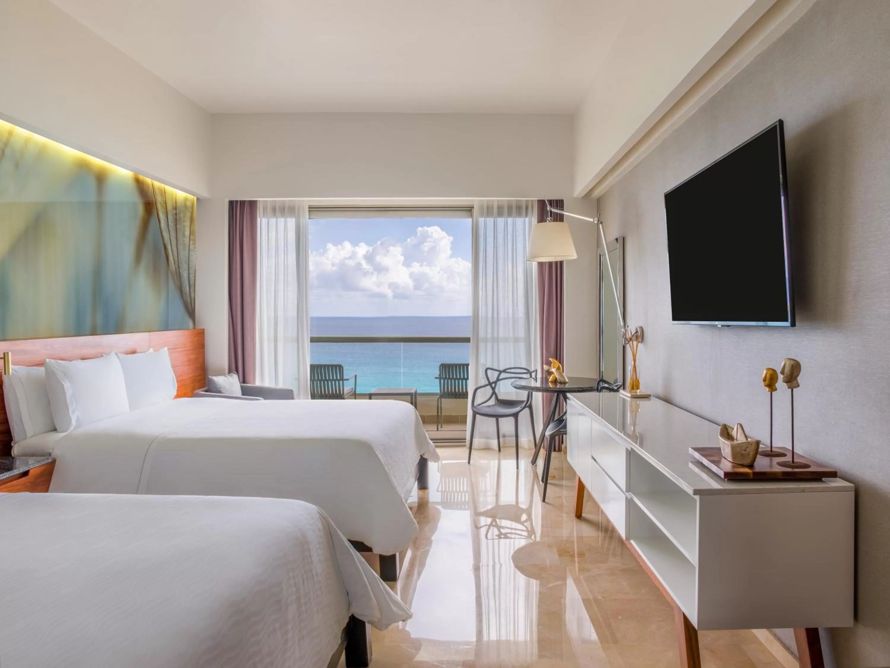 Photo of the whole room, Bed in Live Aqua Cancun - Adults Only - All-Inclusive
