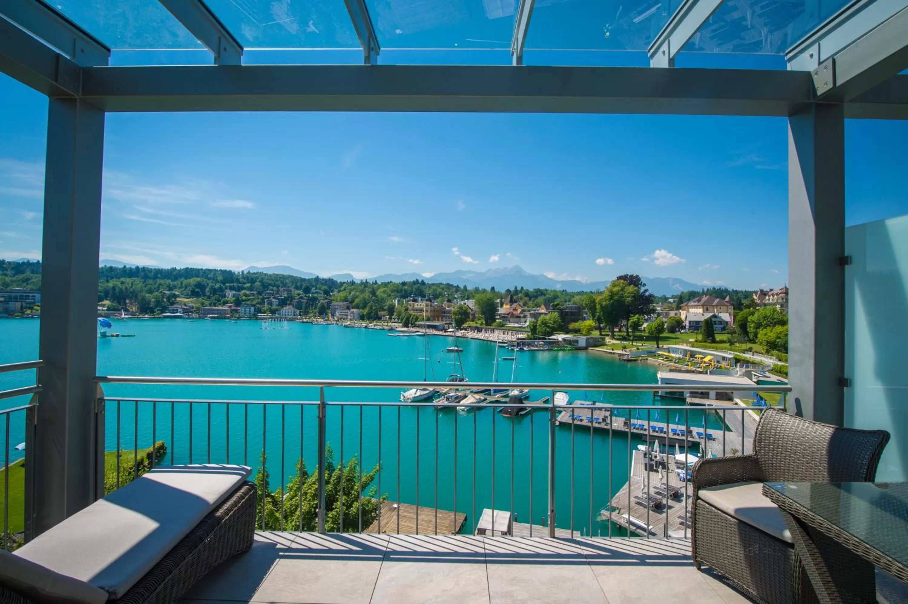 Lake view in Boutiquehotel Wörthersee - Serviced Apartments