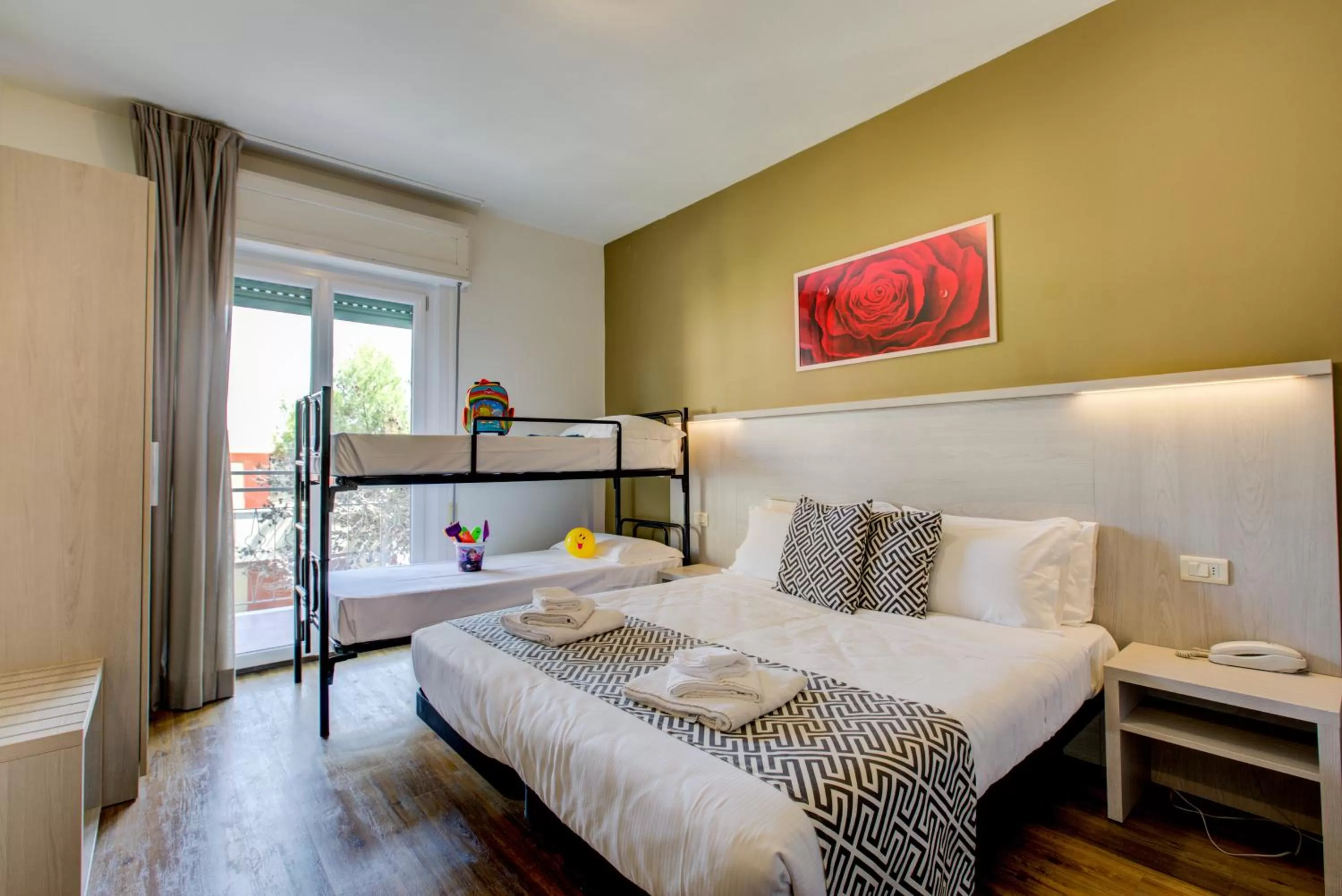 Photo of the whole room, Bed in Hotel Christian Ideale Per Famiglie