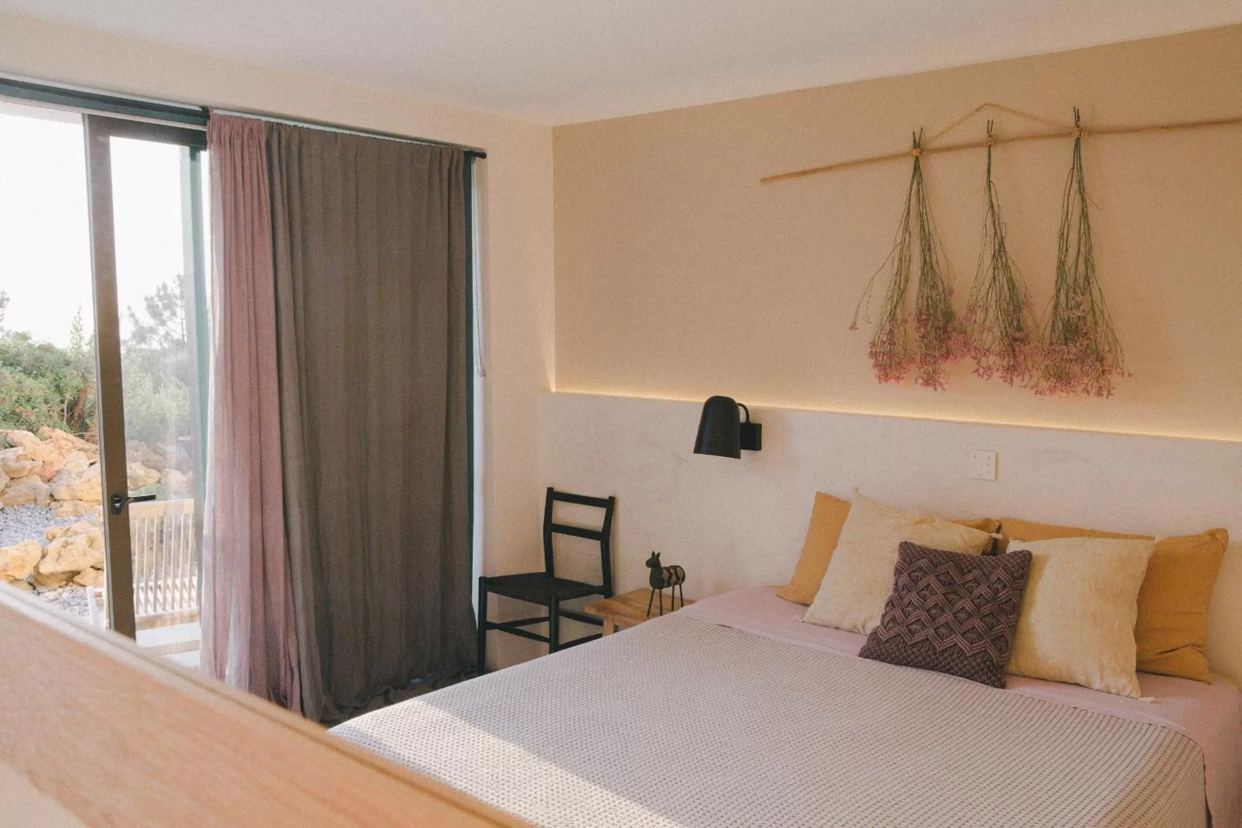 Double Room with Balcony and Sea View in Eco-lodge Villa Epicurea