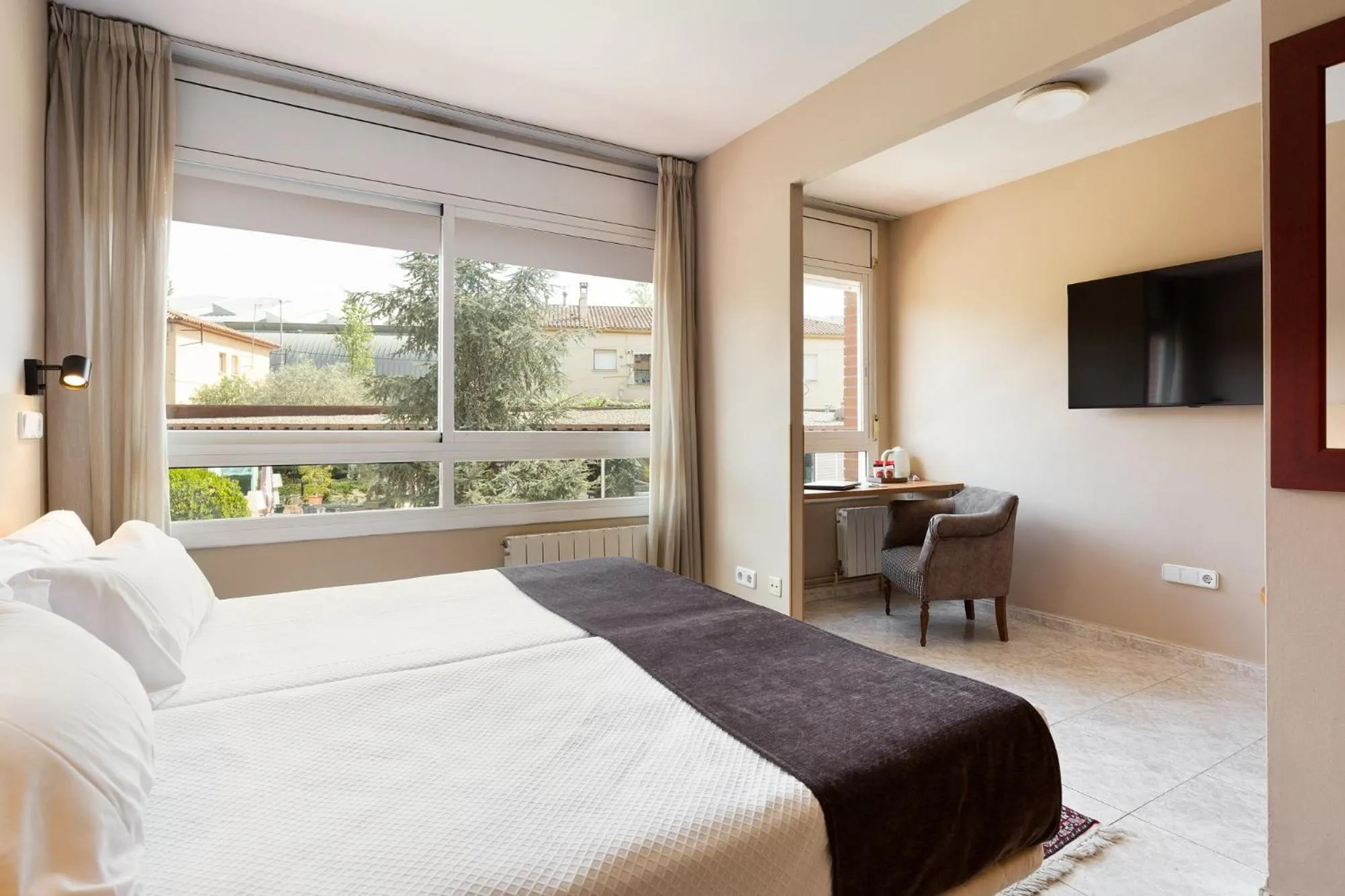 Bed in PARK SEDO Aparthotel