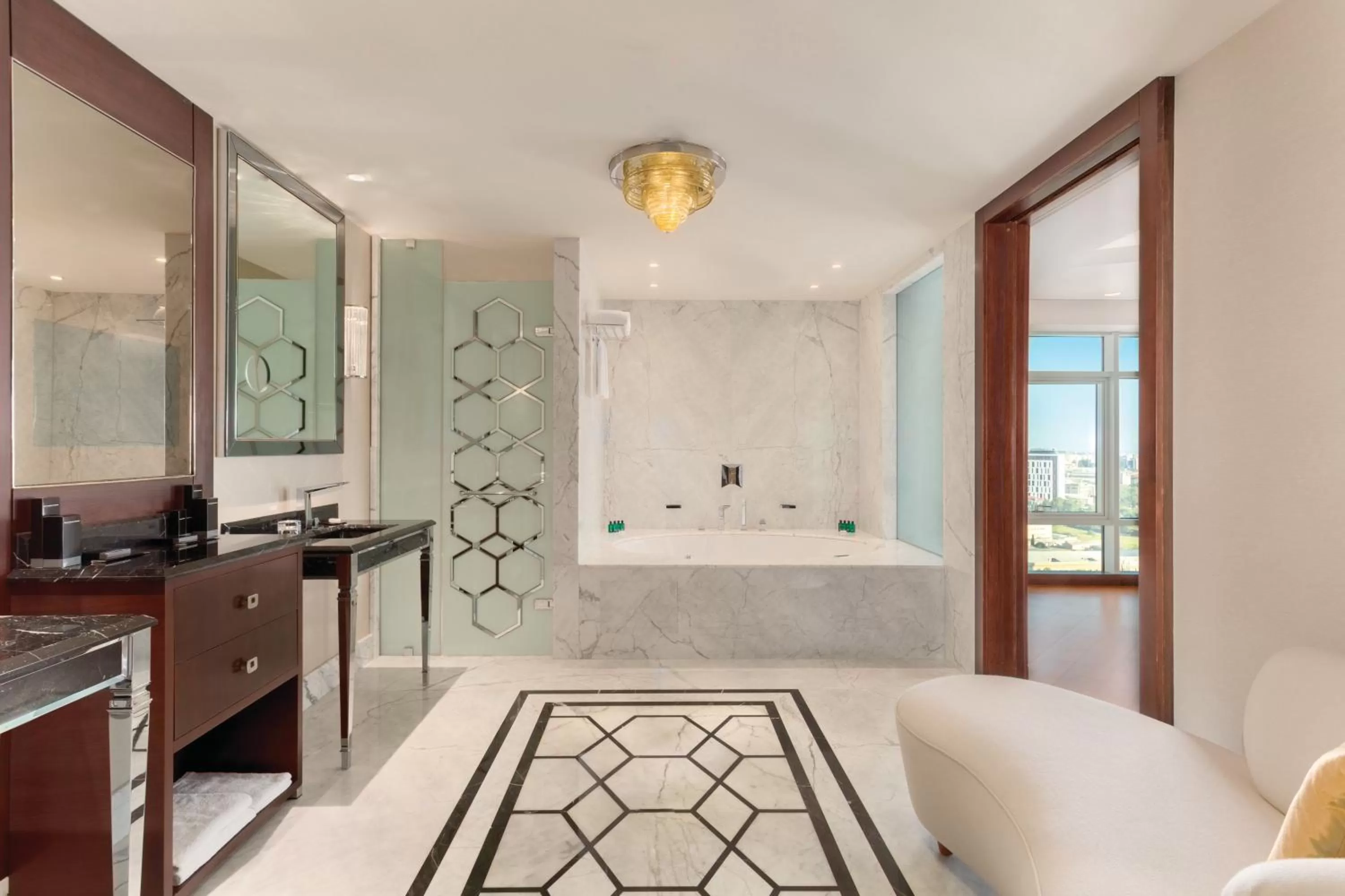 Bathroom in Wyndham Grand Istanbul Europe