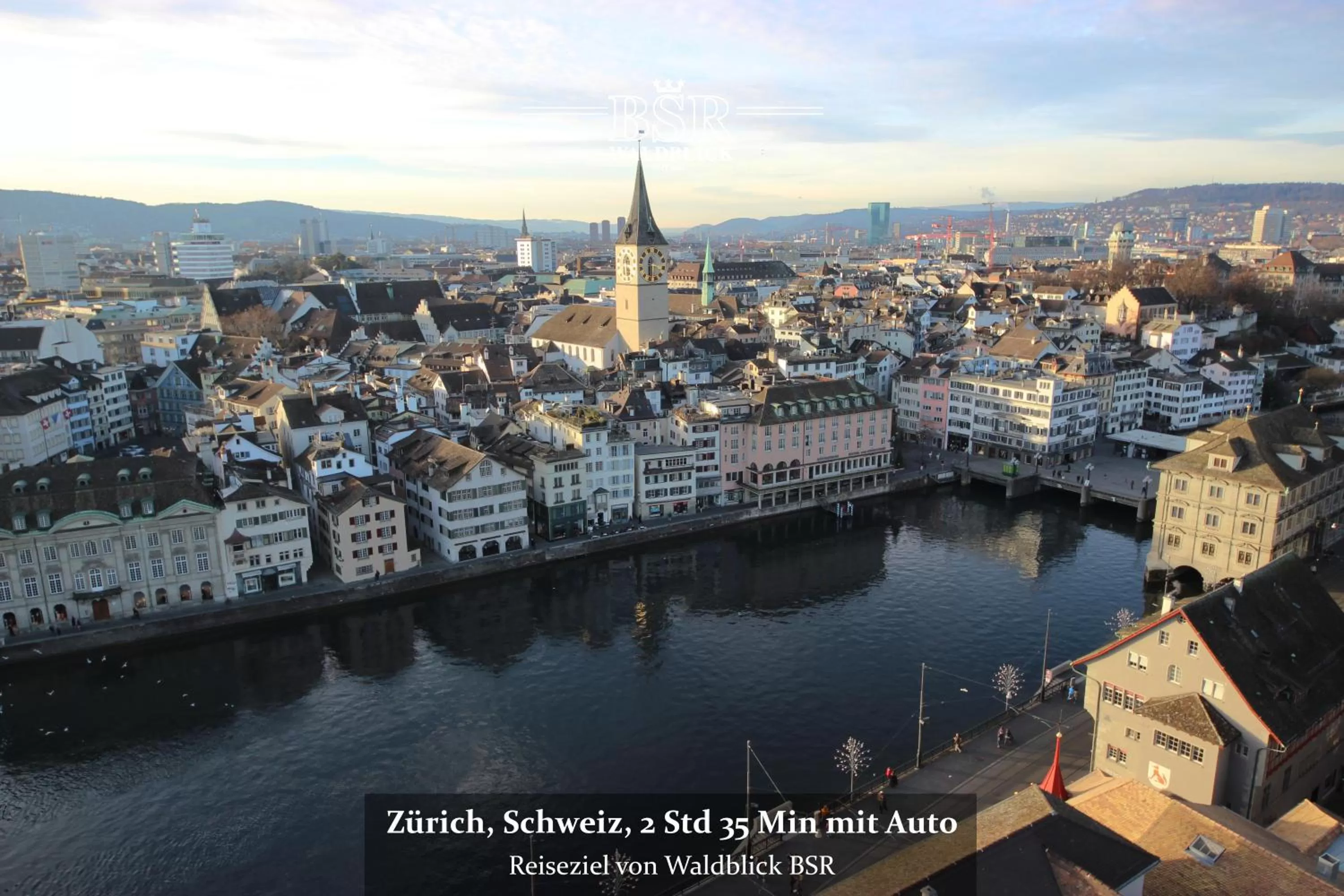 Nearby landmark, Bird's-eye View in Hotel Waldblick