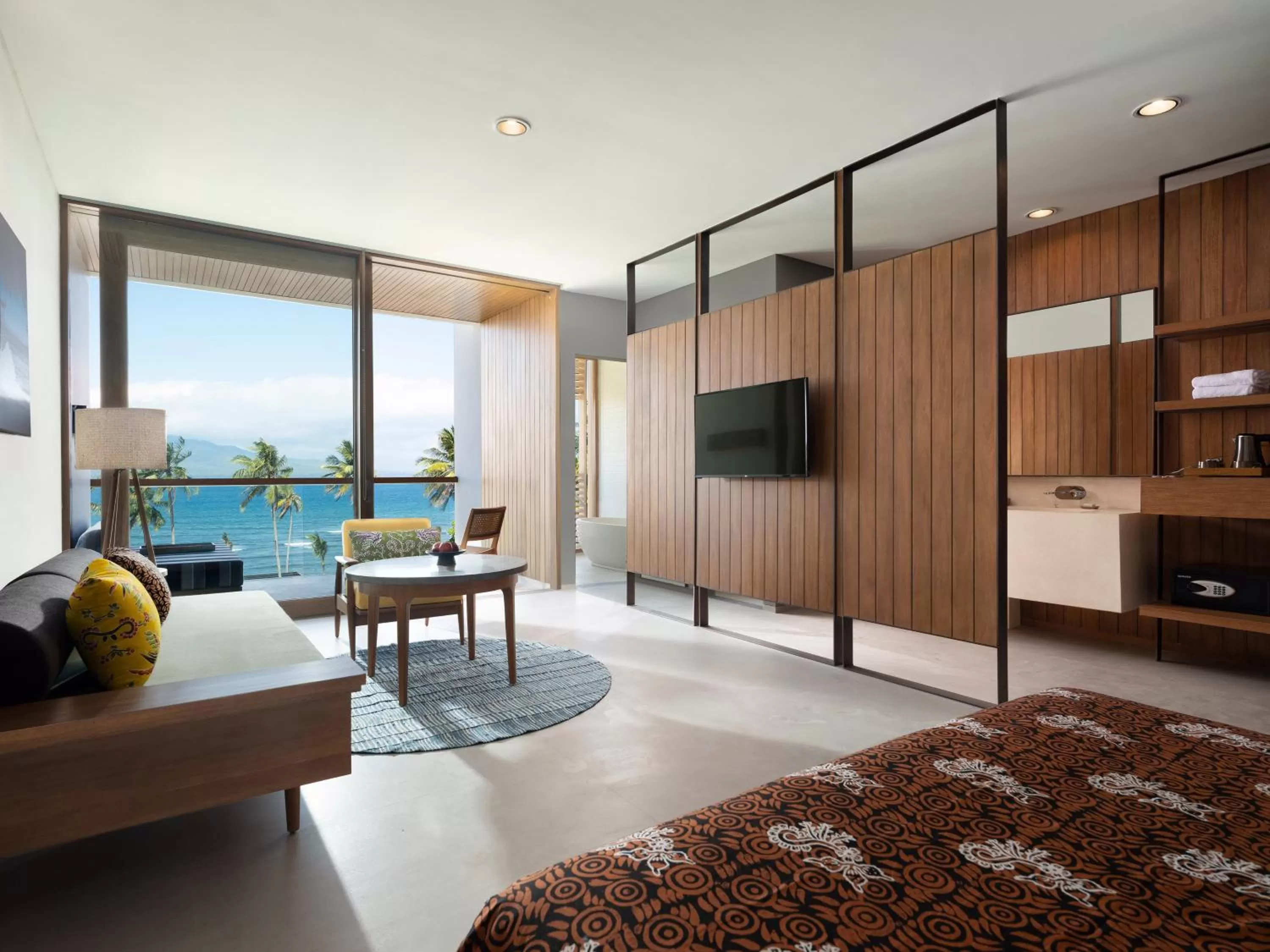 Living room, Bed in Dialoog Banyuwangi