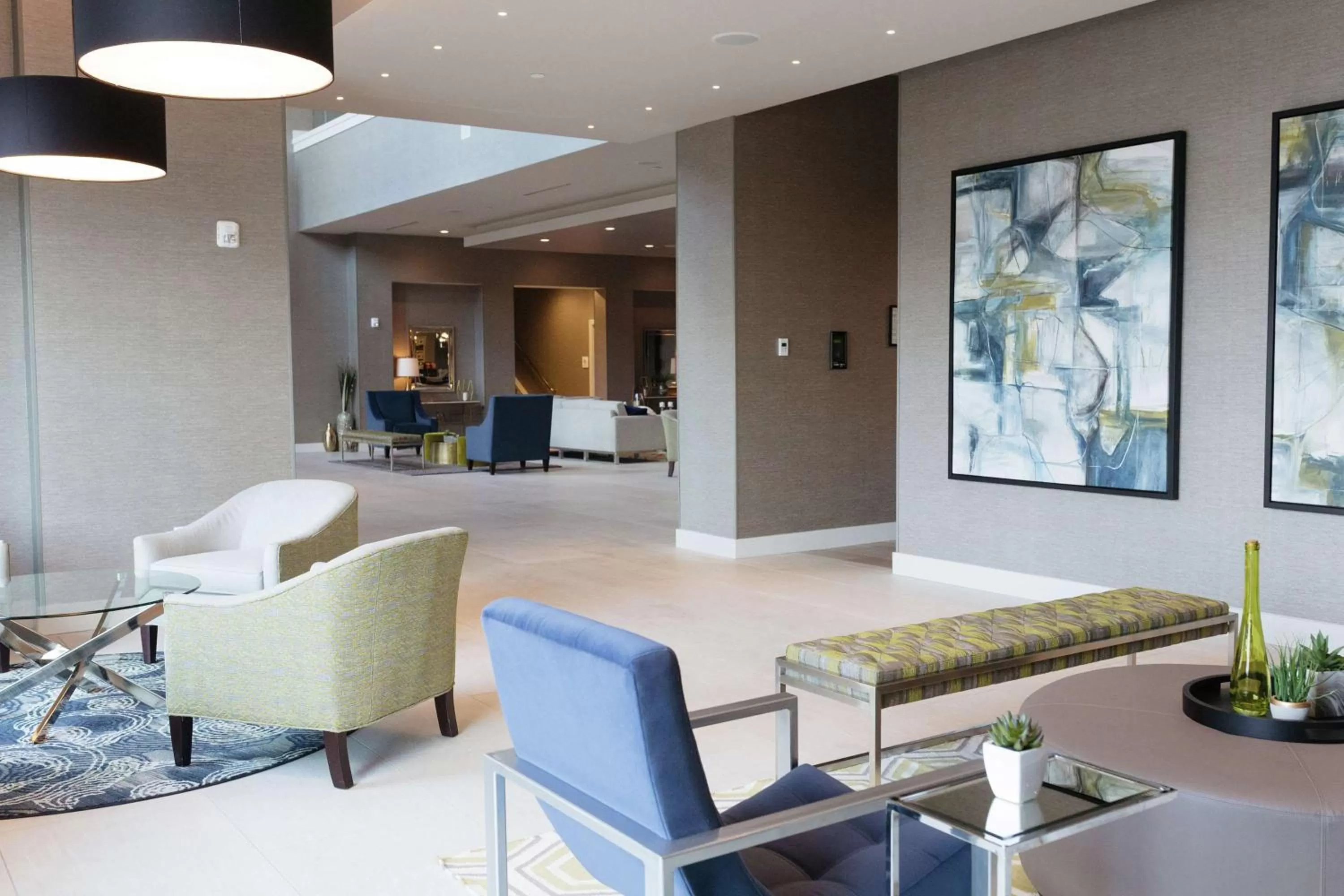 Lobby or reception in Hilton Garden Inn Madison Sun Prairie