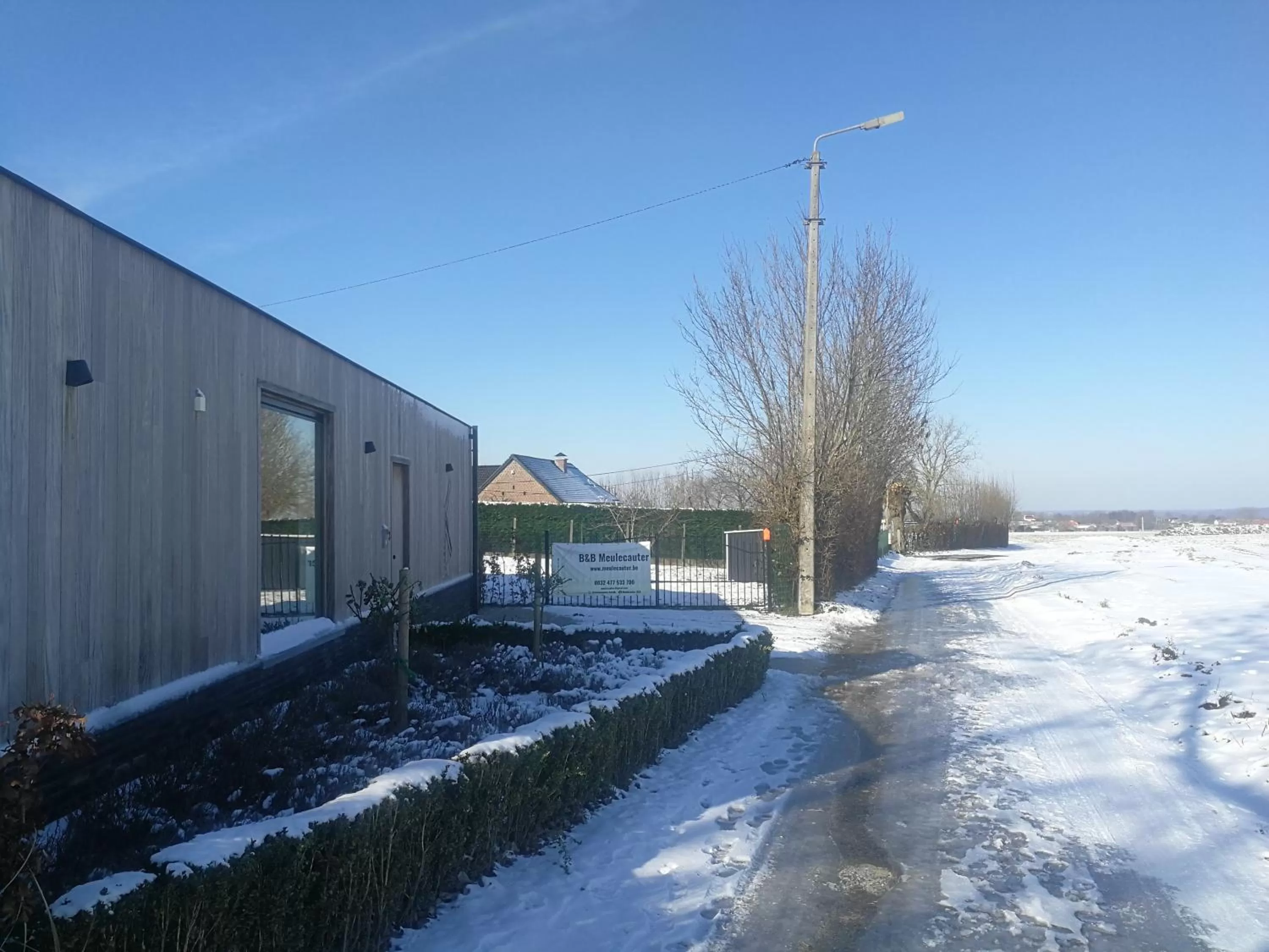 View (from property/room) in B&B Meulecauter