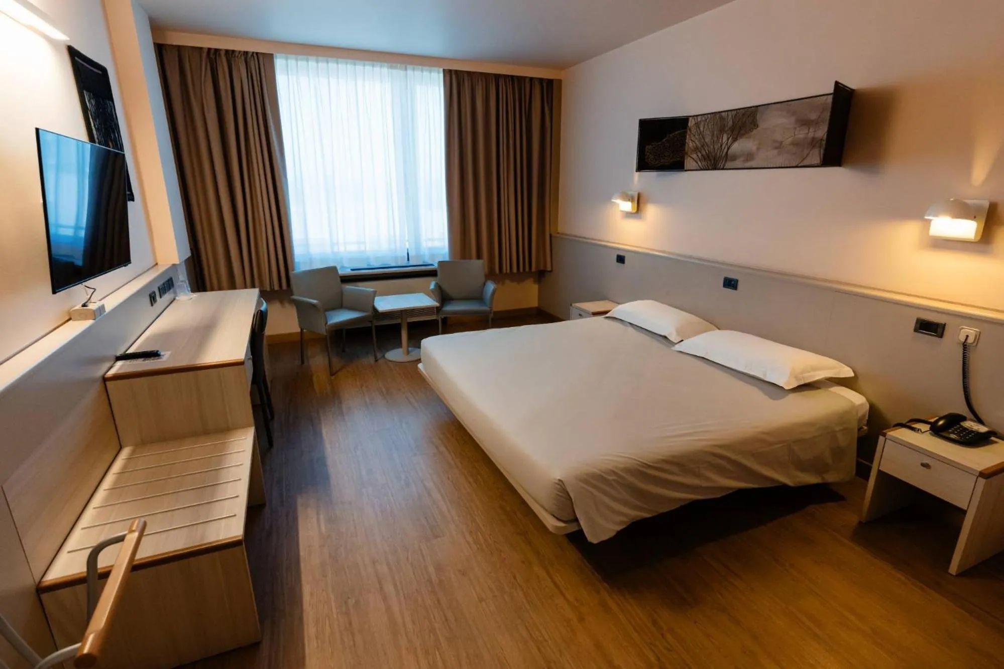 Bedroom, Bed in Hotel Ristorante I Castelli