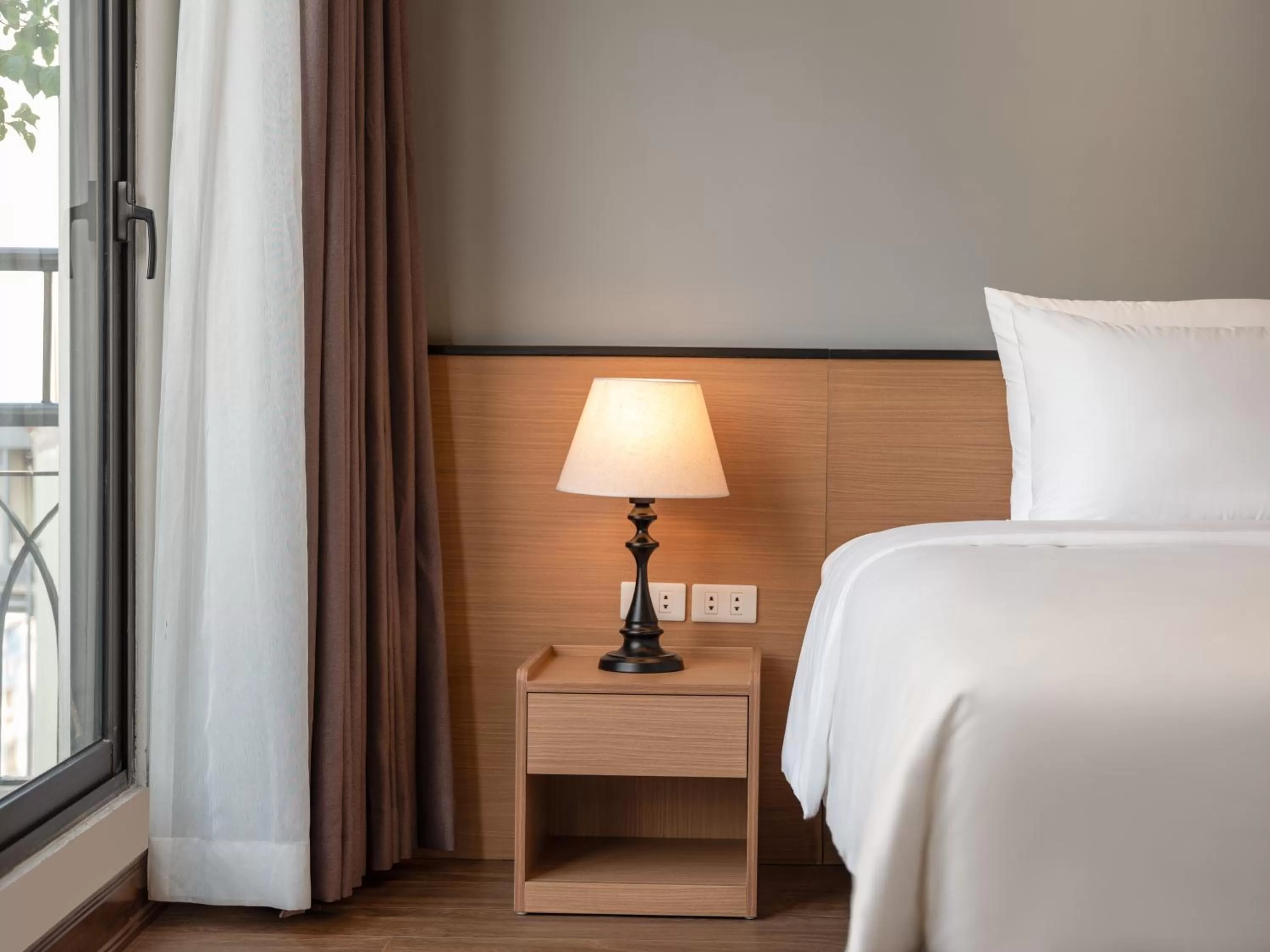 Bed in Minasi Hotel & Spa