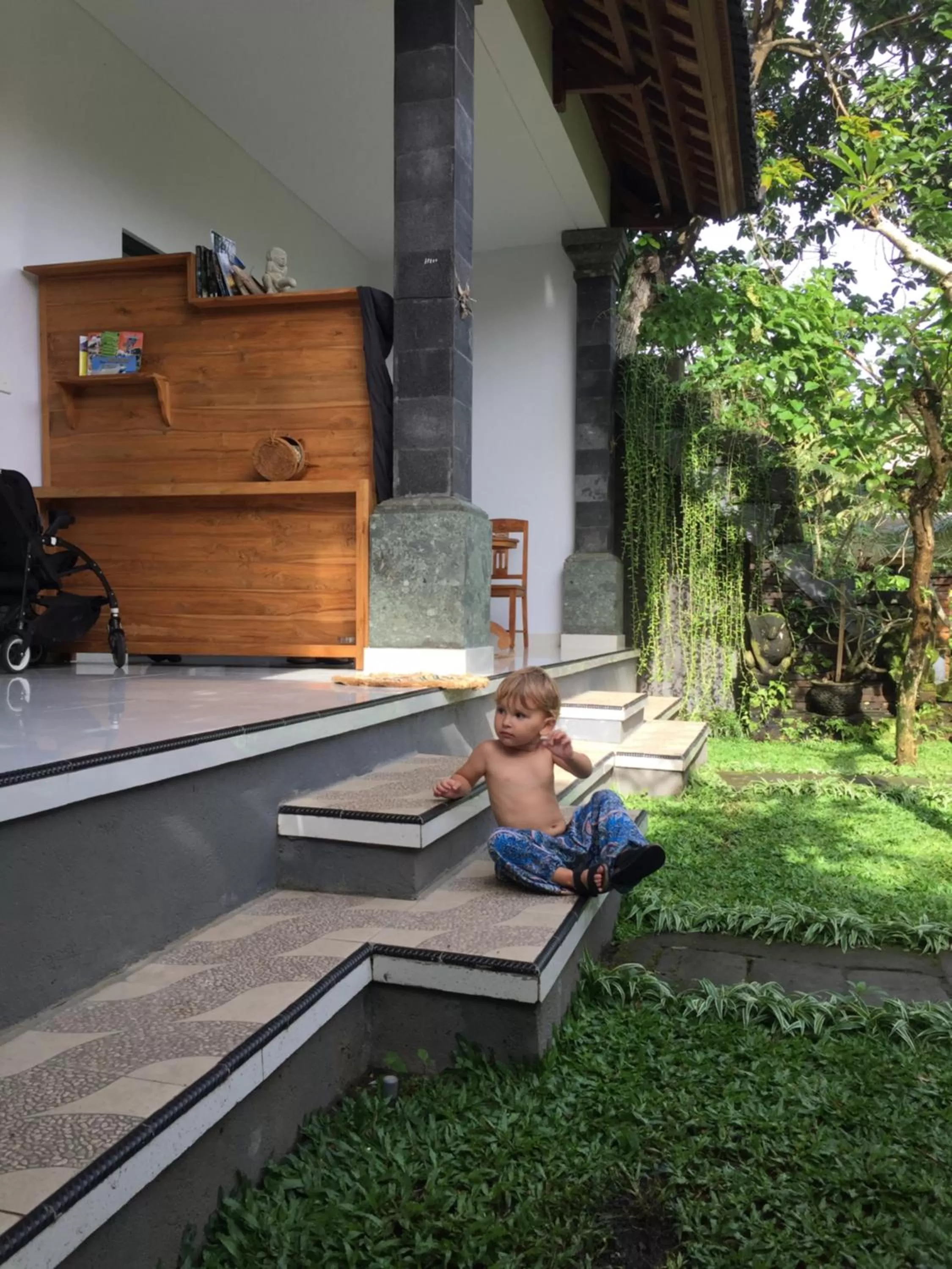 Garden in The Hidden Bali Inn