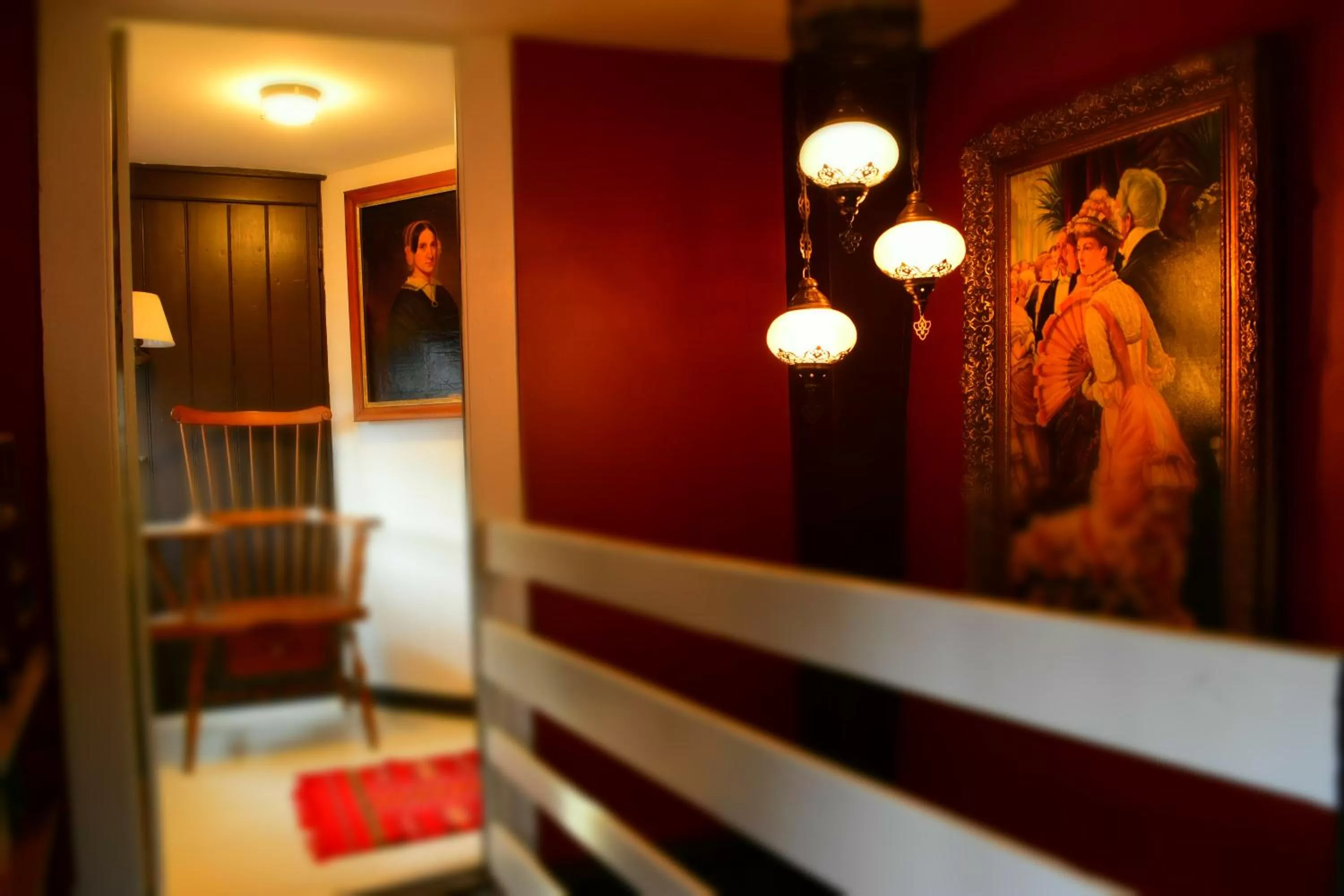 Bed in Daniels House Inn