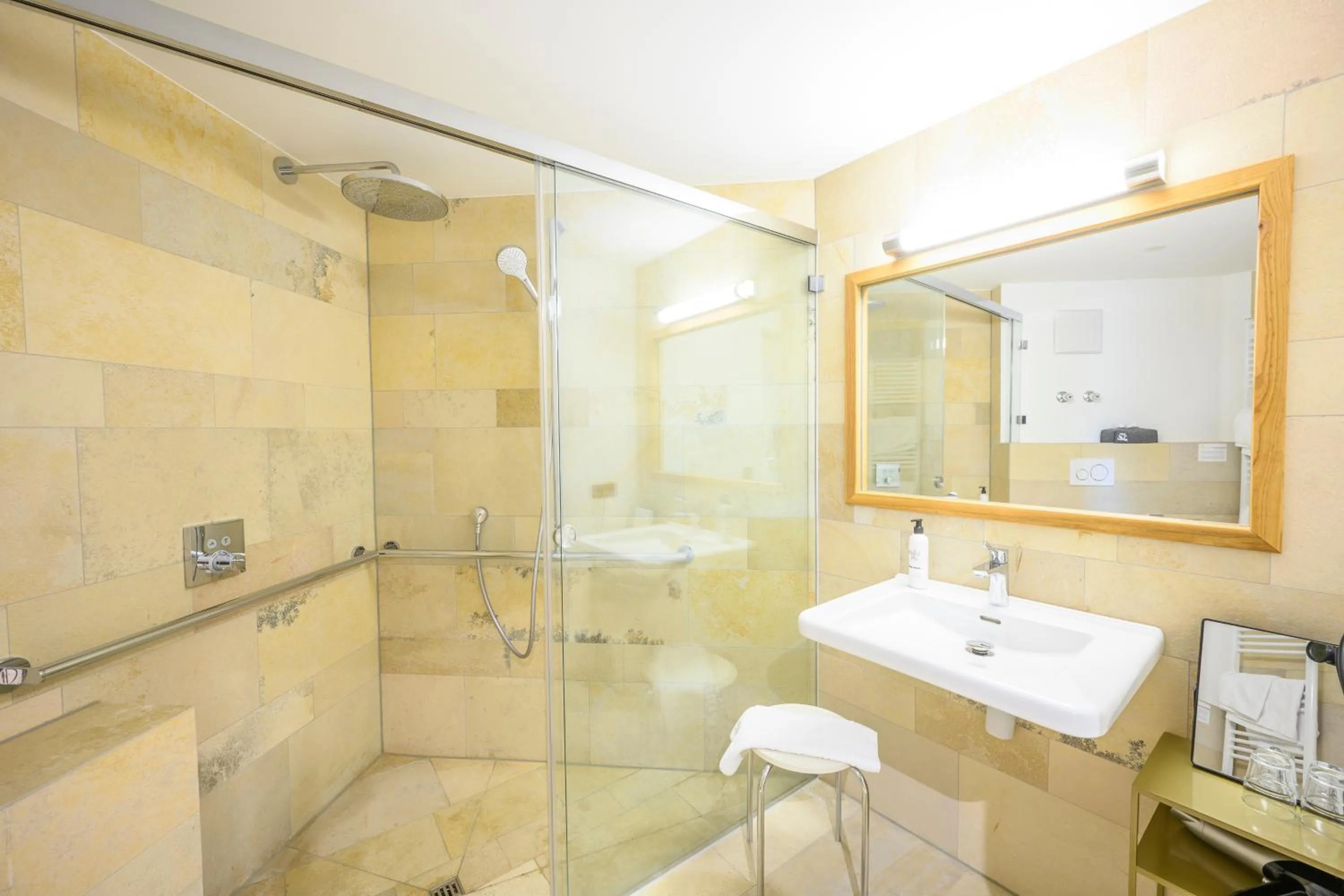 Bathroom in Biohotel Garmischer Hof