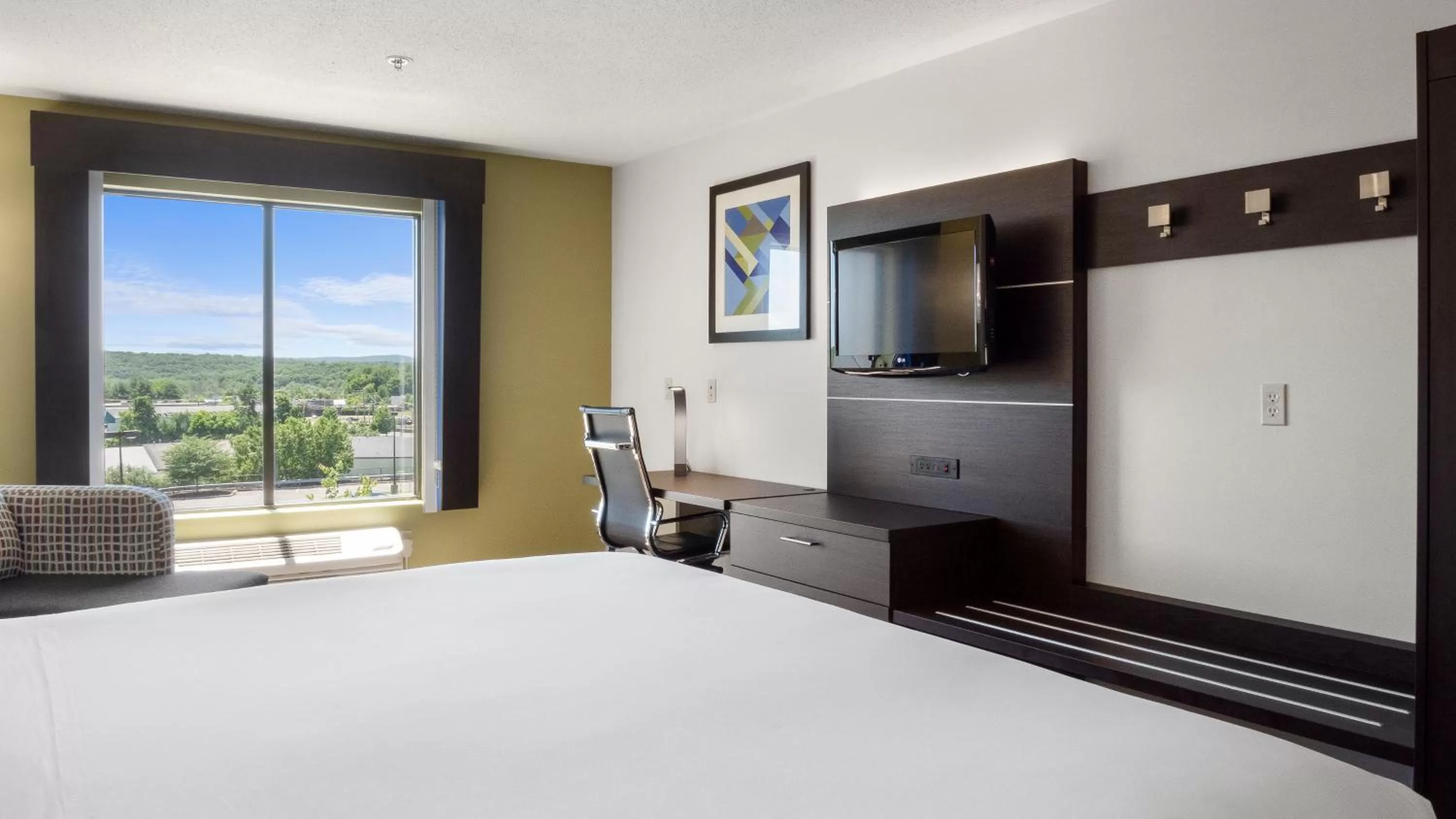 TV and multimedia, Bed in Holiday Inn Express Hotel & Suites Newton Sparta by IHG