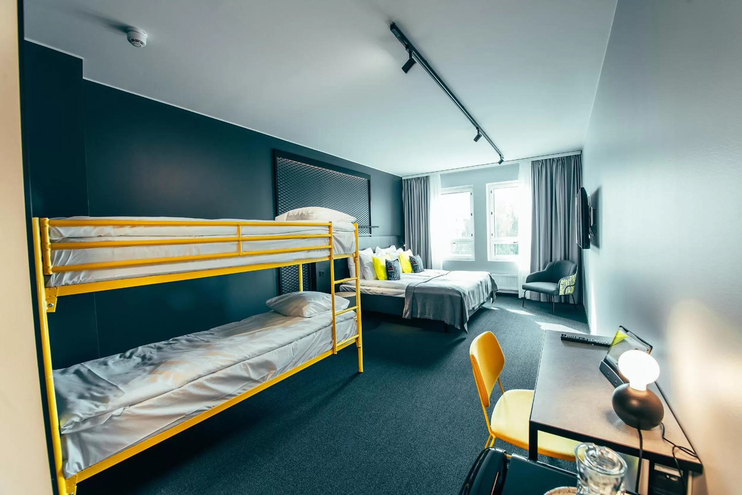 Bedroom, Bed in The Folks Hotel Konepaja