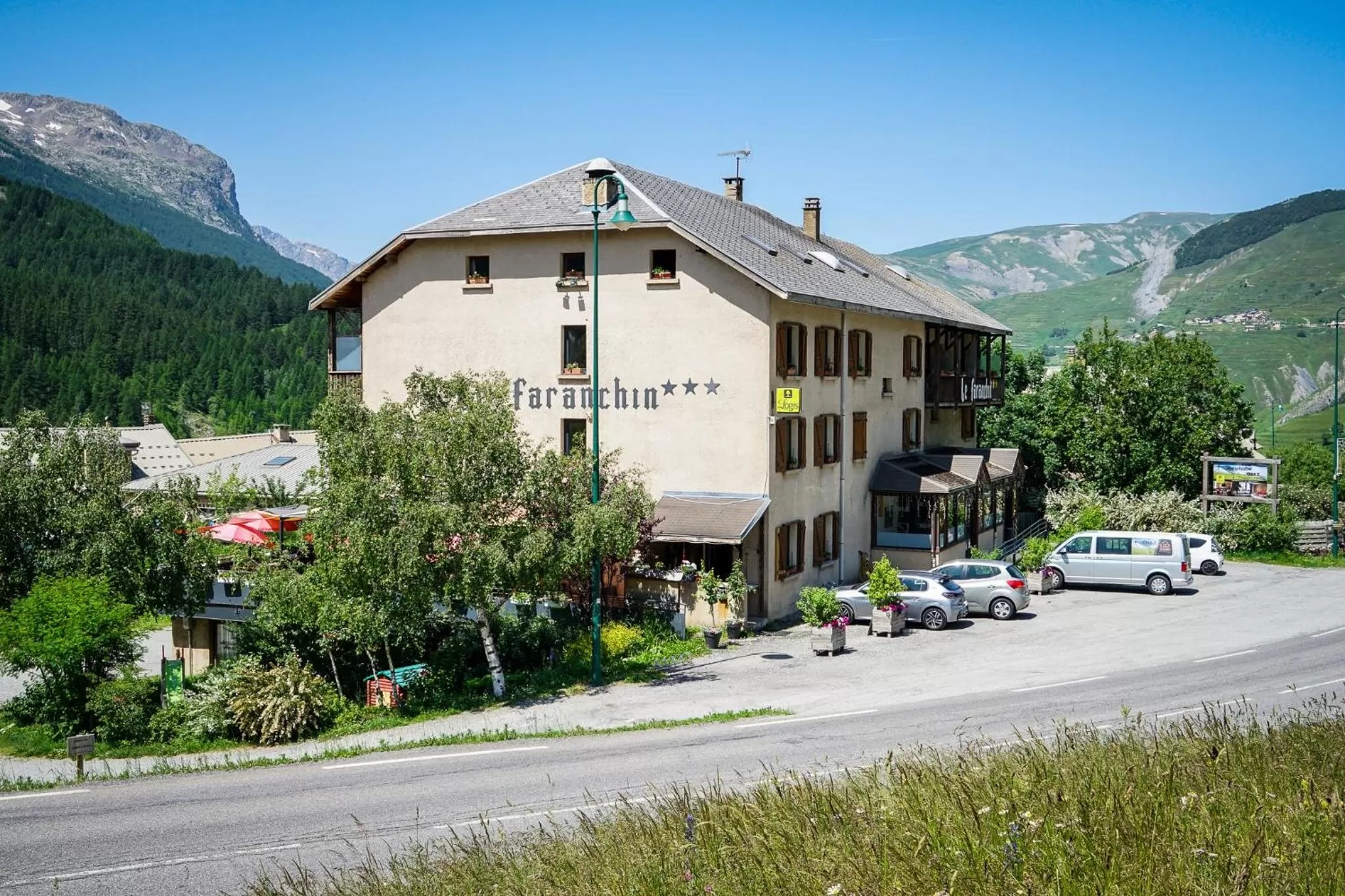 Property building in Hotel Le Faranchin