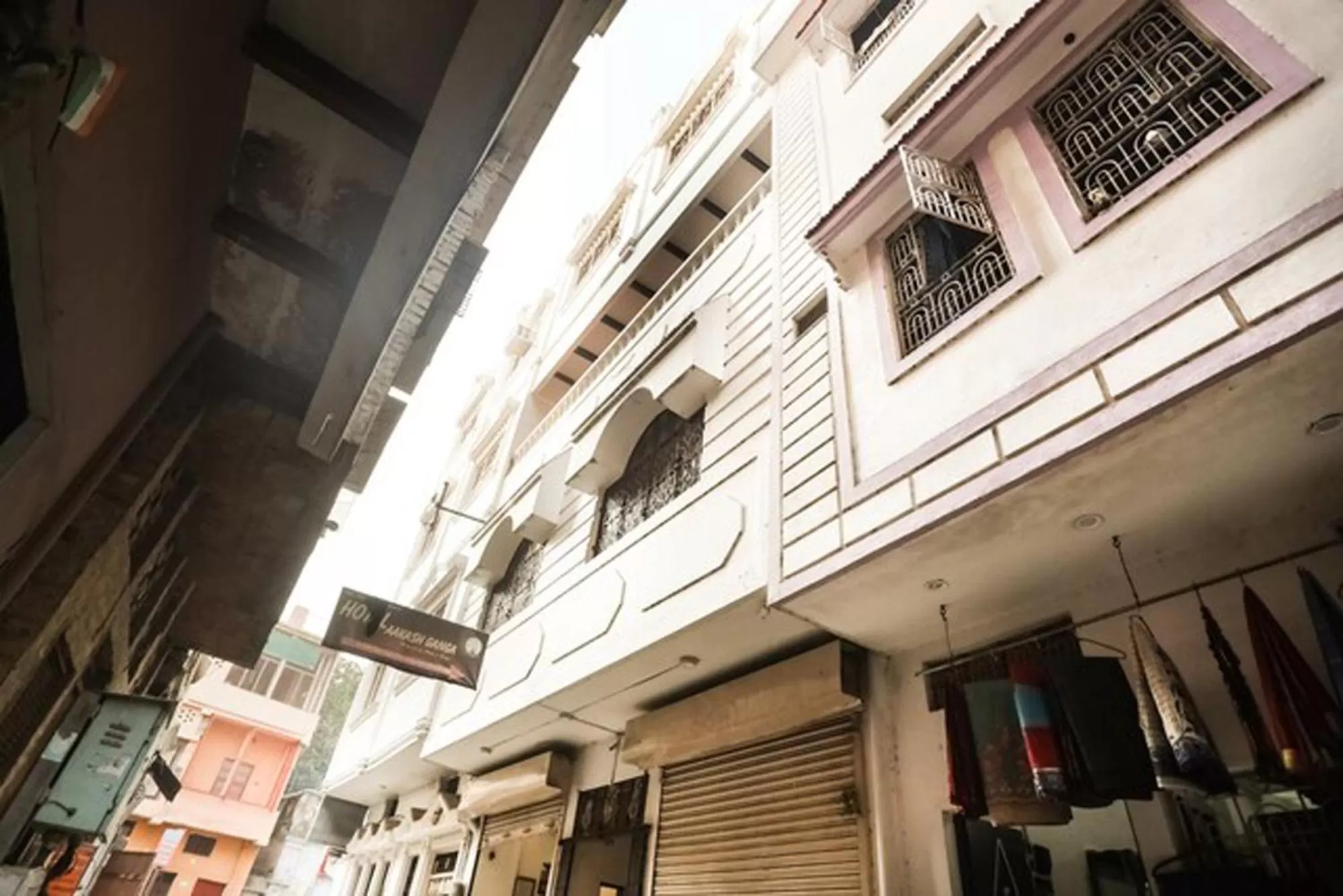 Property building in Hotel Aakash Ganga