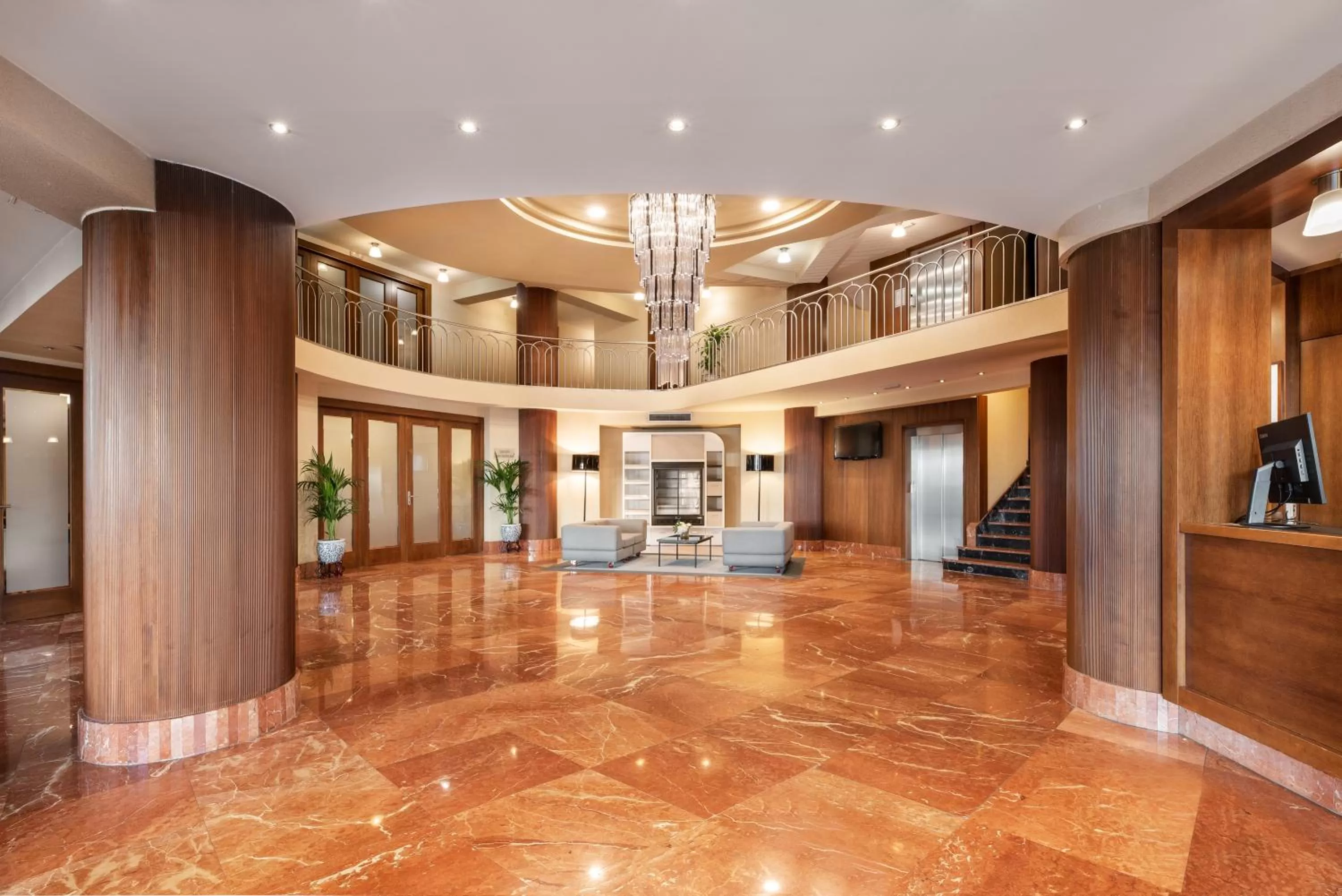 Lobby or reception in Crisol Almirante Bonifaz