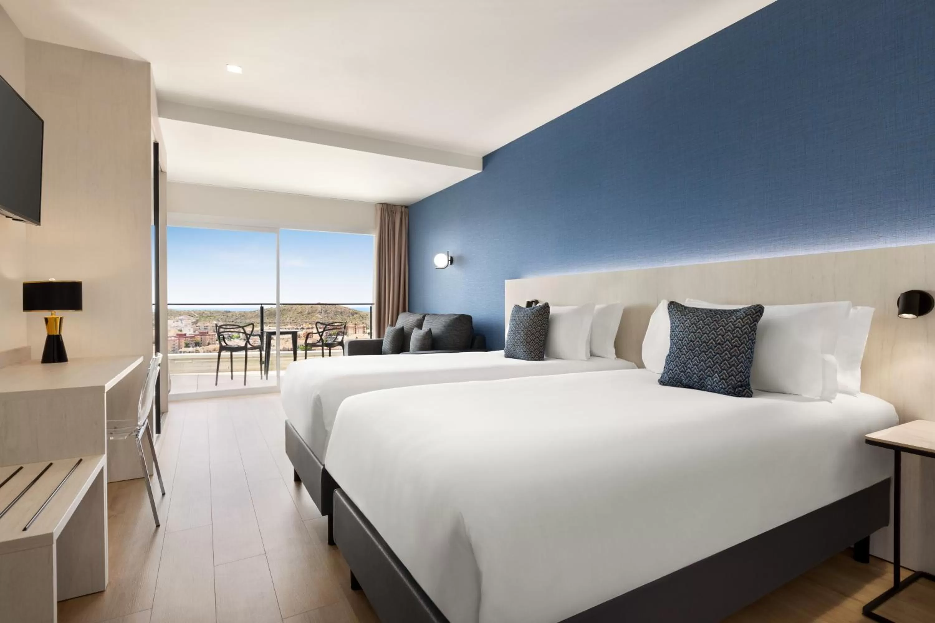 Bed in Ramada Resort by Wyndham Puerto de Mazarron