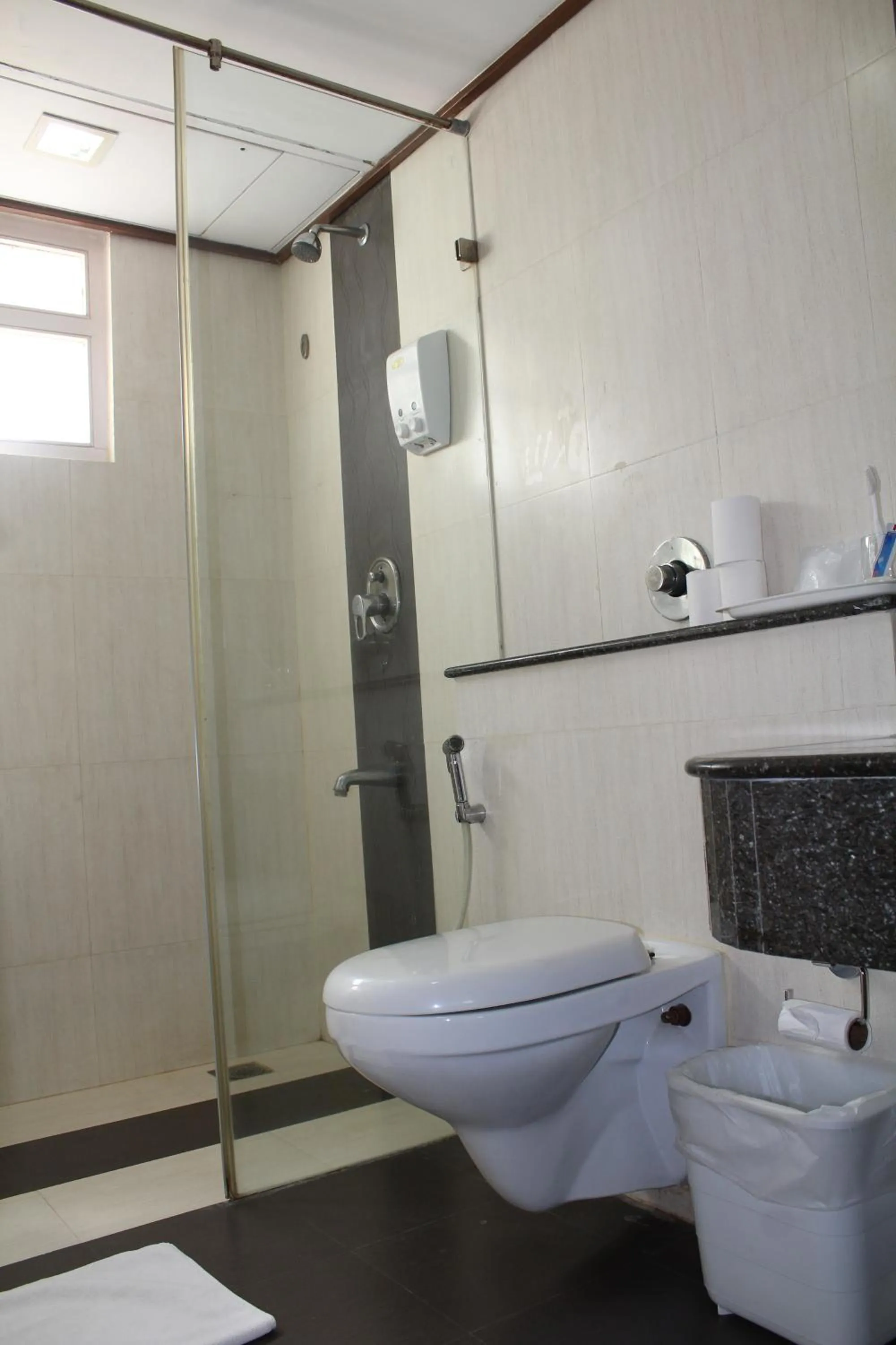 Bathroom in The Lotus Apartment Hotel, Venkatraman Street