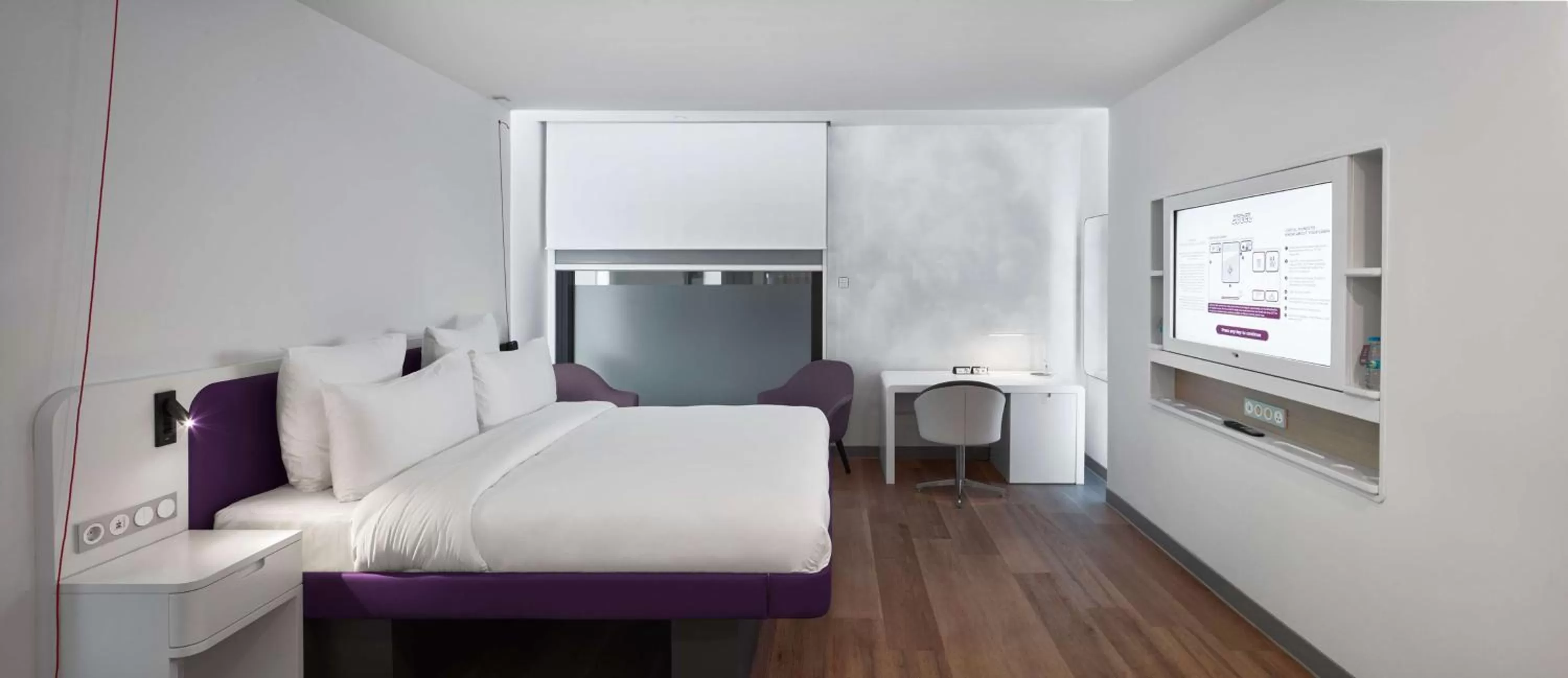 Bed in YOTEL Istanbul Airport, City Entrance