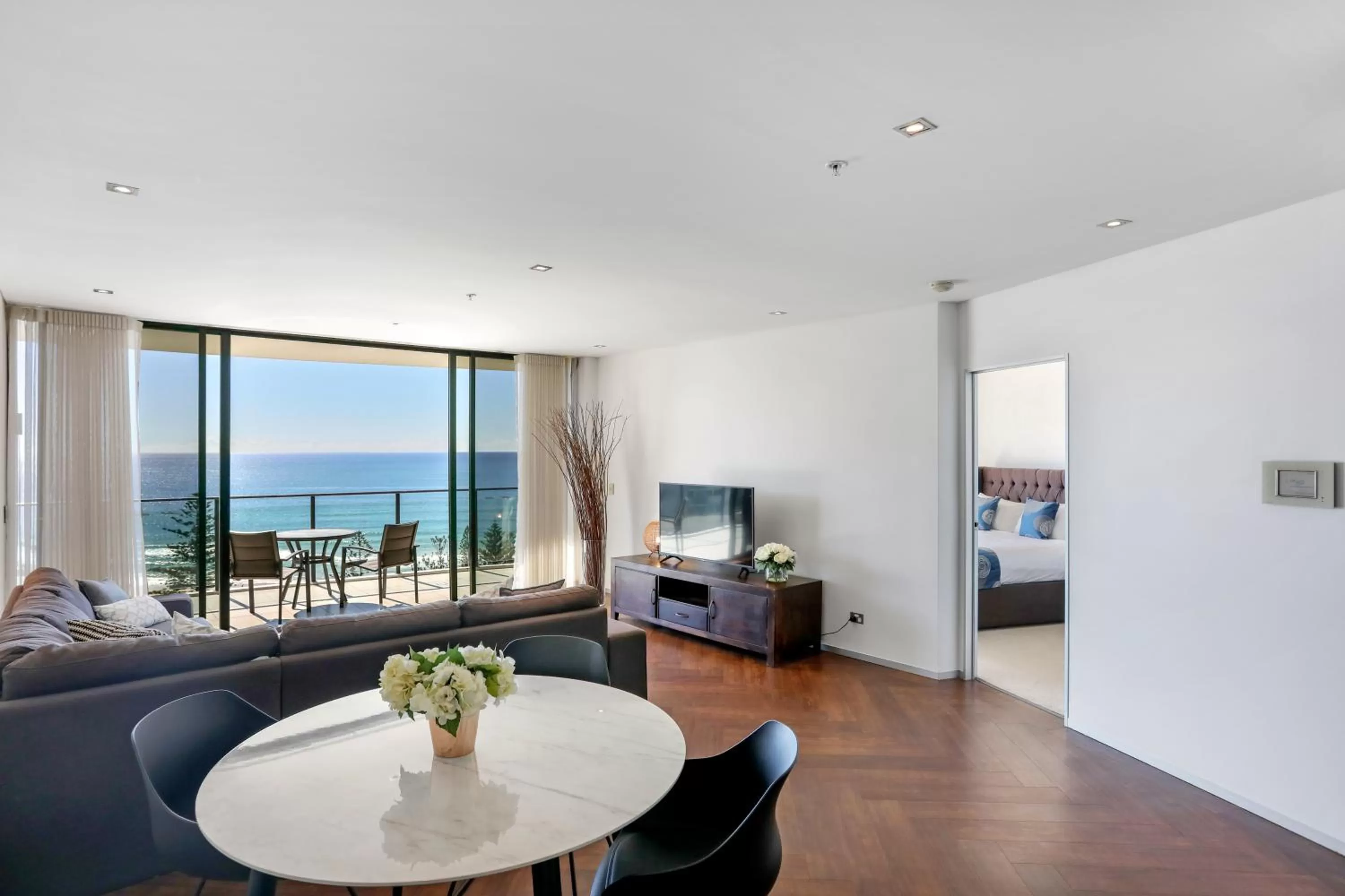 Living room in Ambience on Burleigh Beach