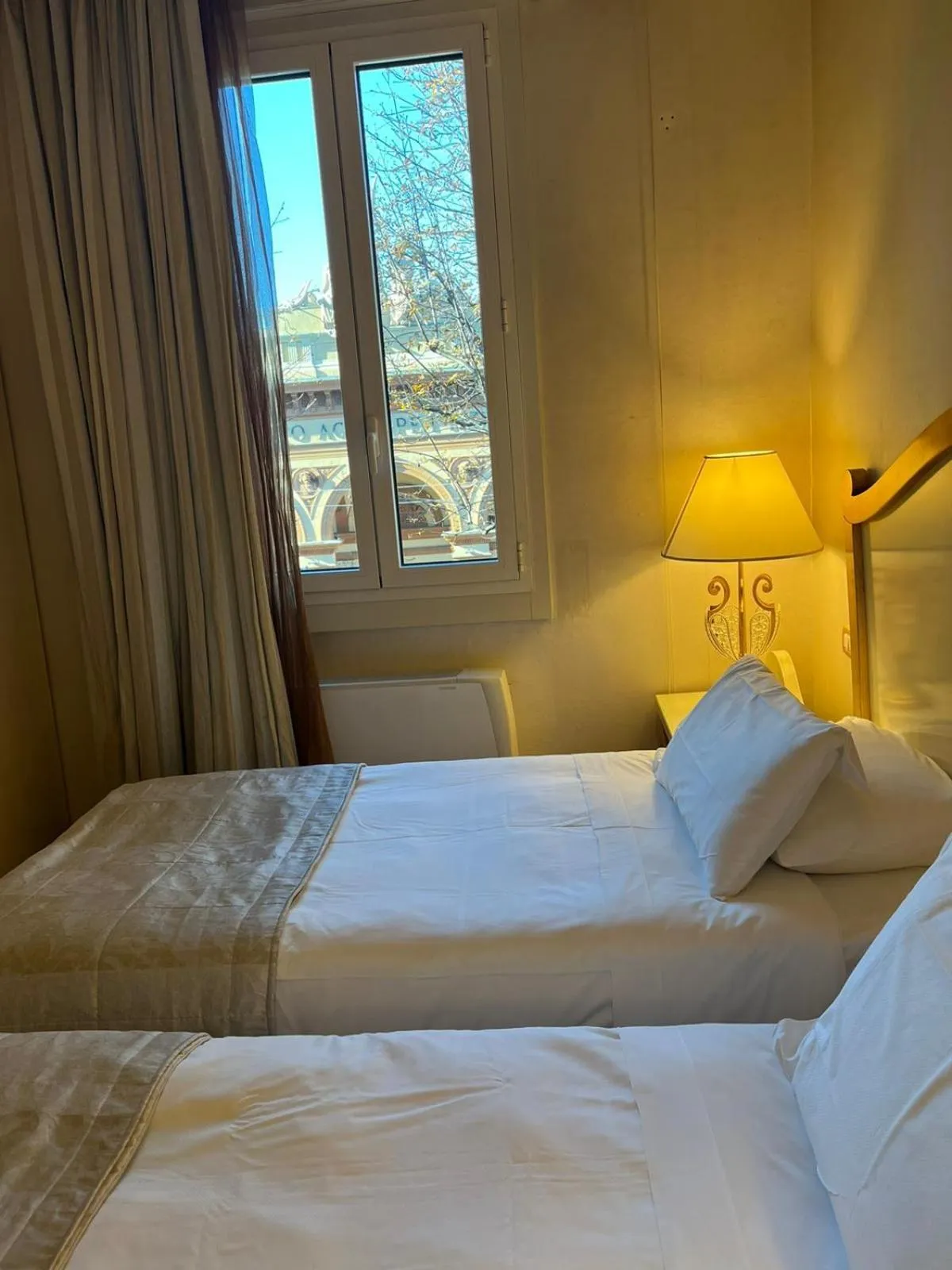 Bed in Zanhotel Tre Vecchi