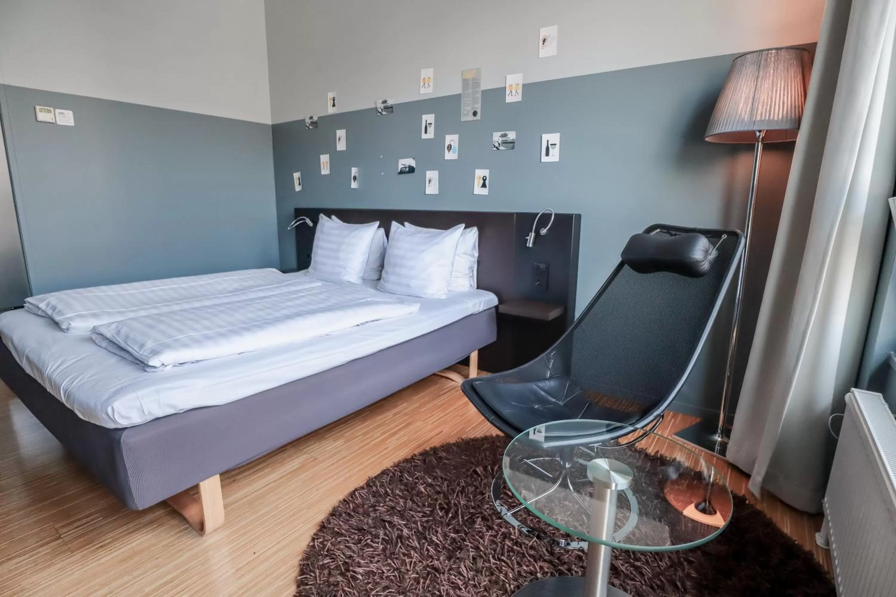 Bed in Comfort Hotel Malmö