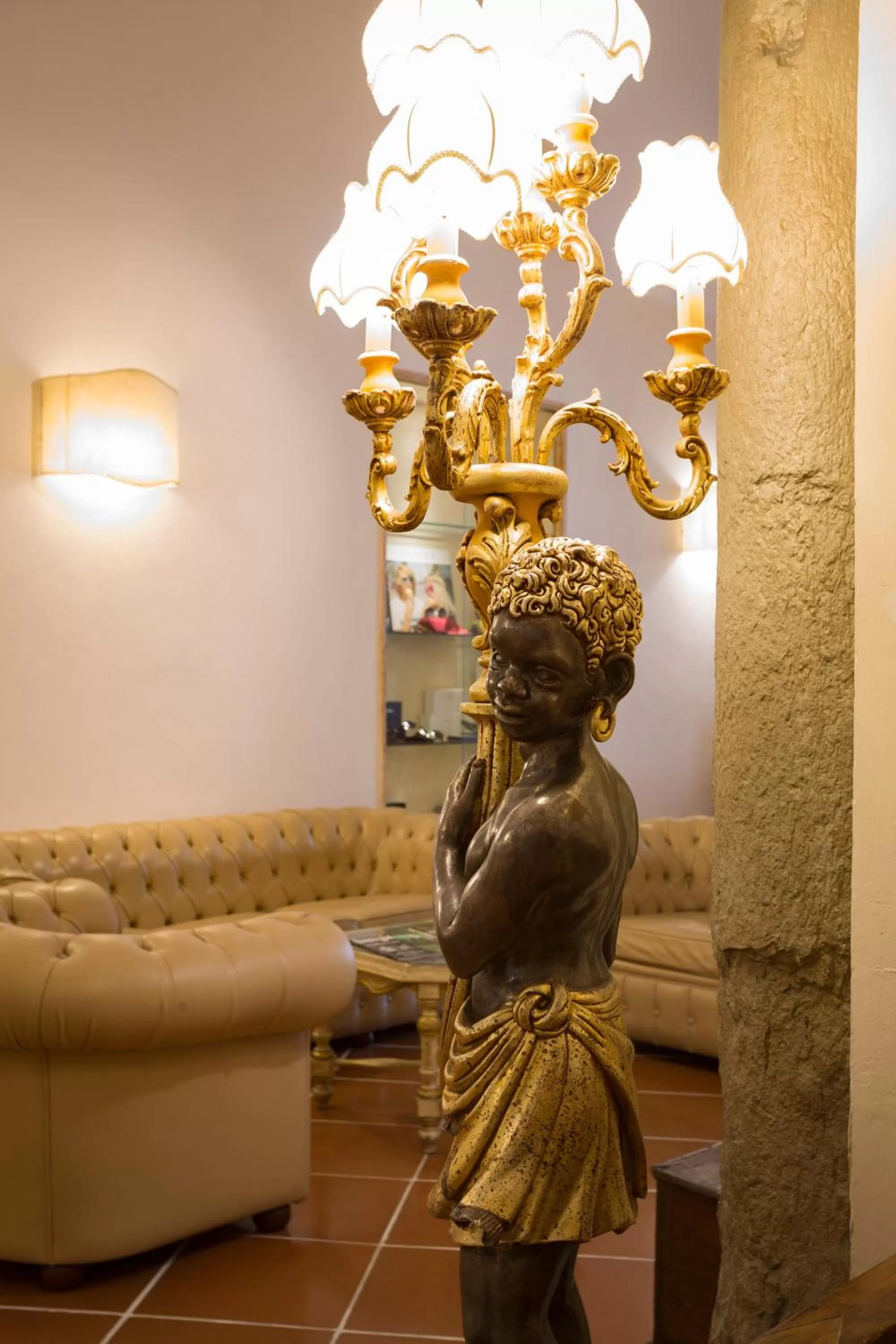 Decorative detail in Hotel Atlantic Palace