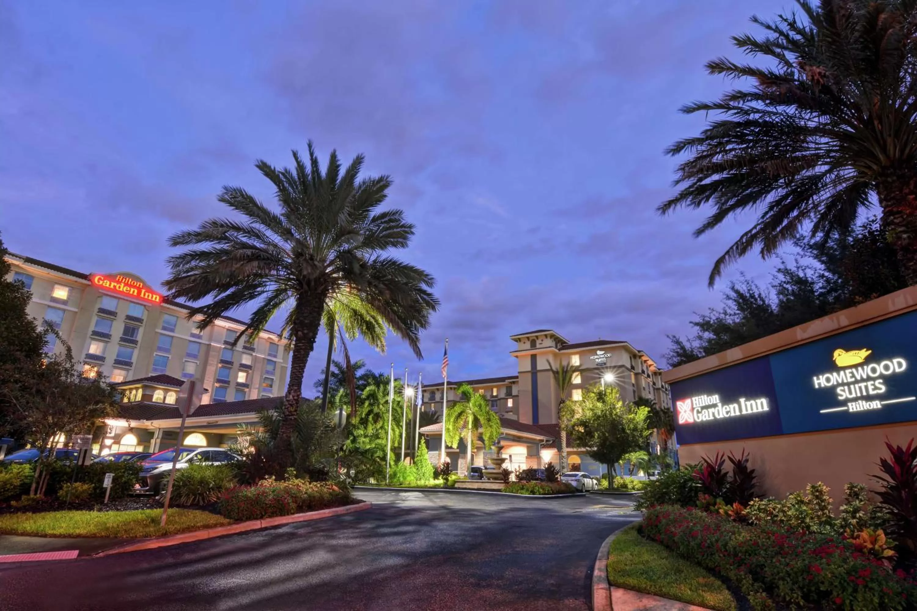 Property building in Hilton Garden Inn Orlando Lake Buena Vista
