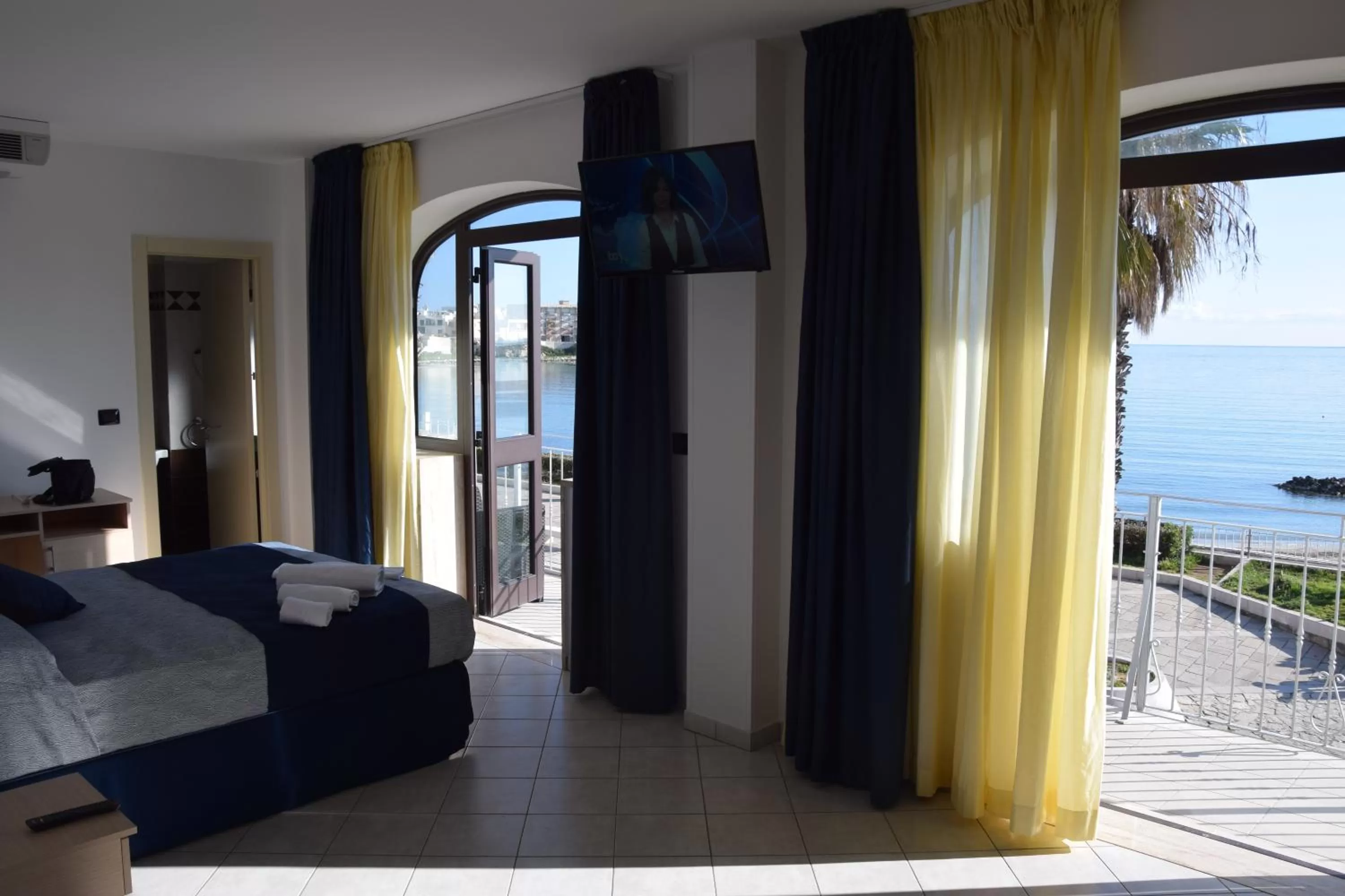 Bed in Hotel Profumo Di Mare