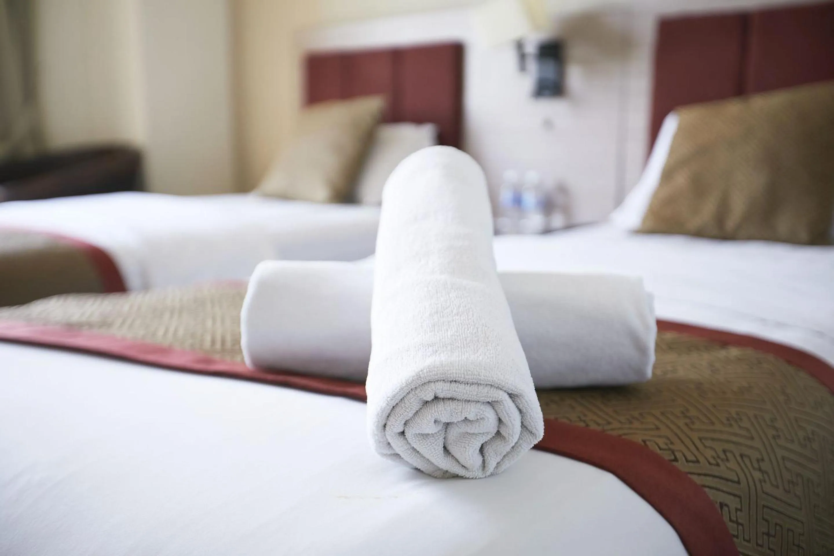 towels in Dolphin Hotel, Chow Kit Kuala Lumpur