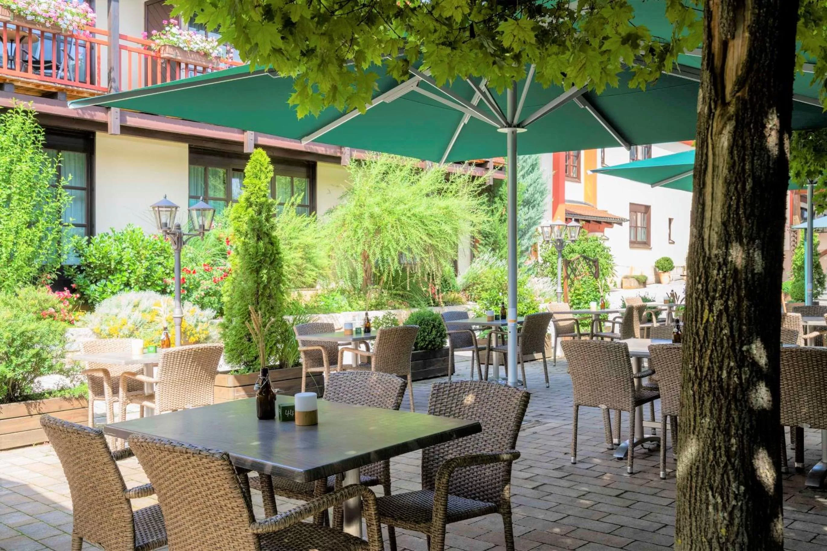 Patio in Hotel Brauerei Gasthof Höhn