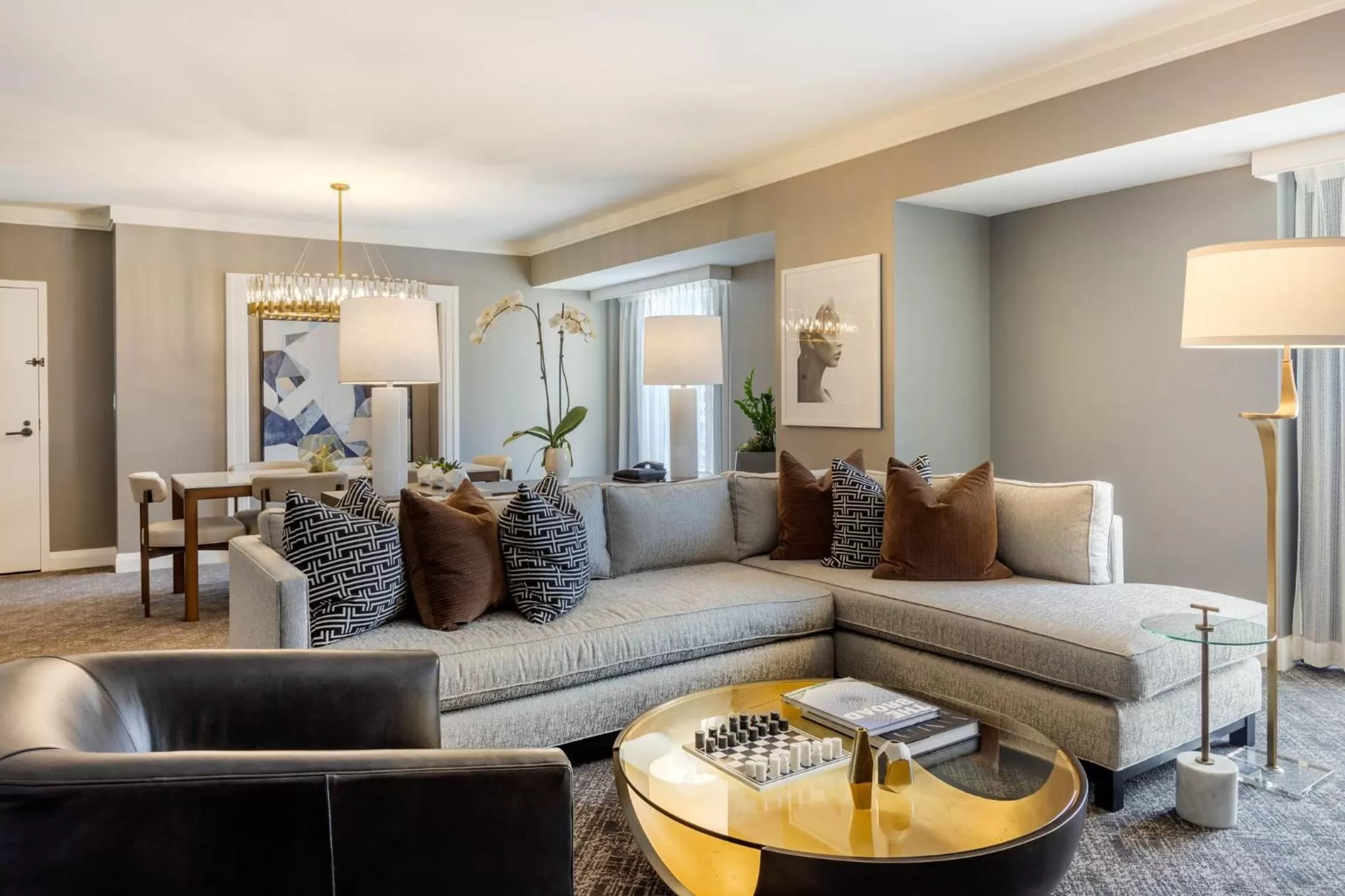 Photo of the whole room in Omni Los Angeles Hotel