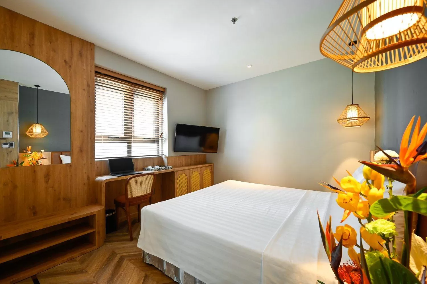 Property building in La Opera Saigon Hotel