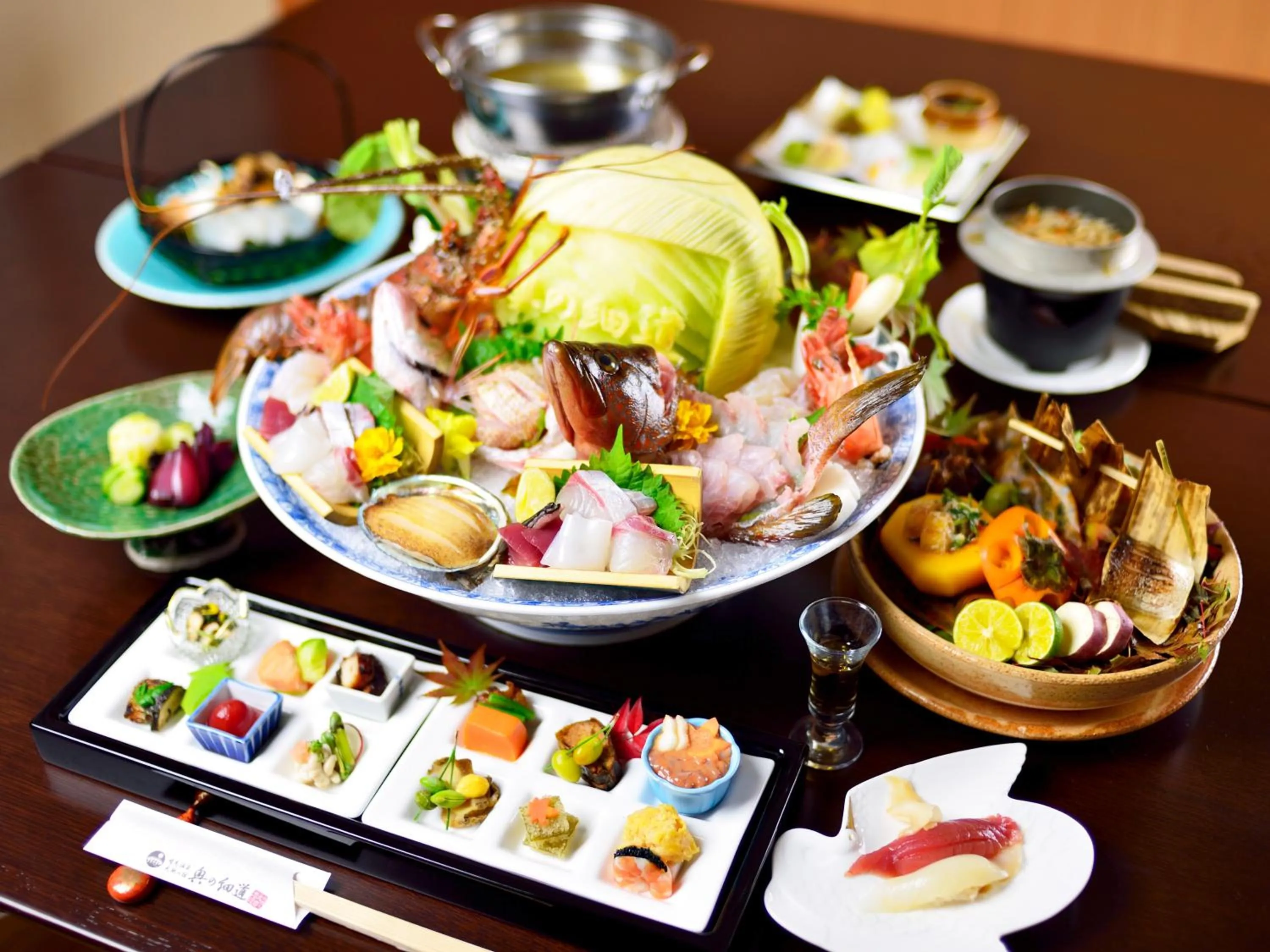 Food close-up in Okuno Hosomichi