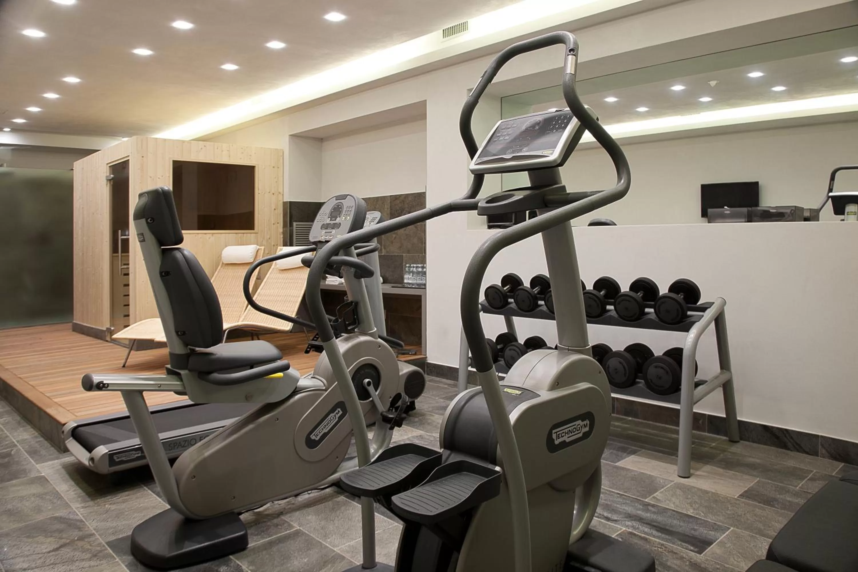 Fitness centre/facilities in Hotel Di Varese