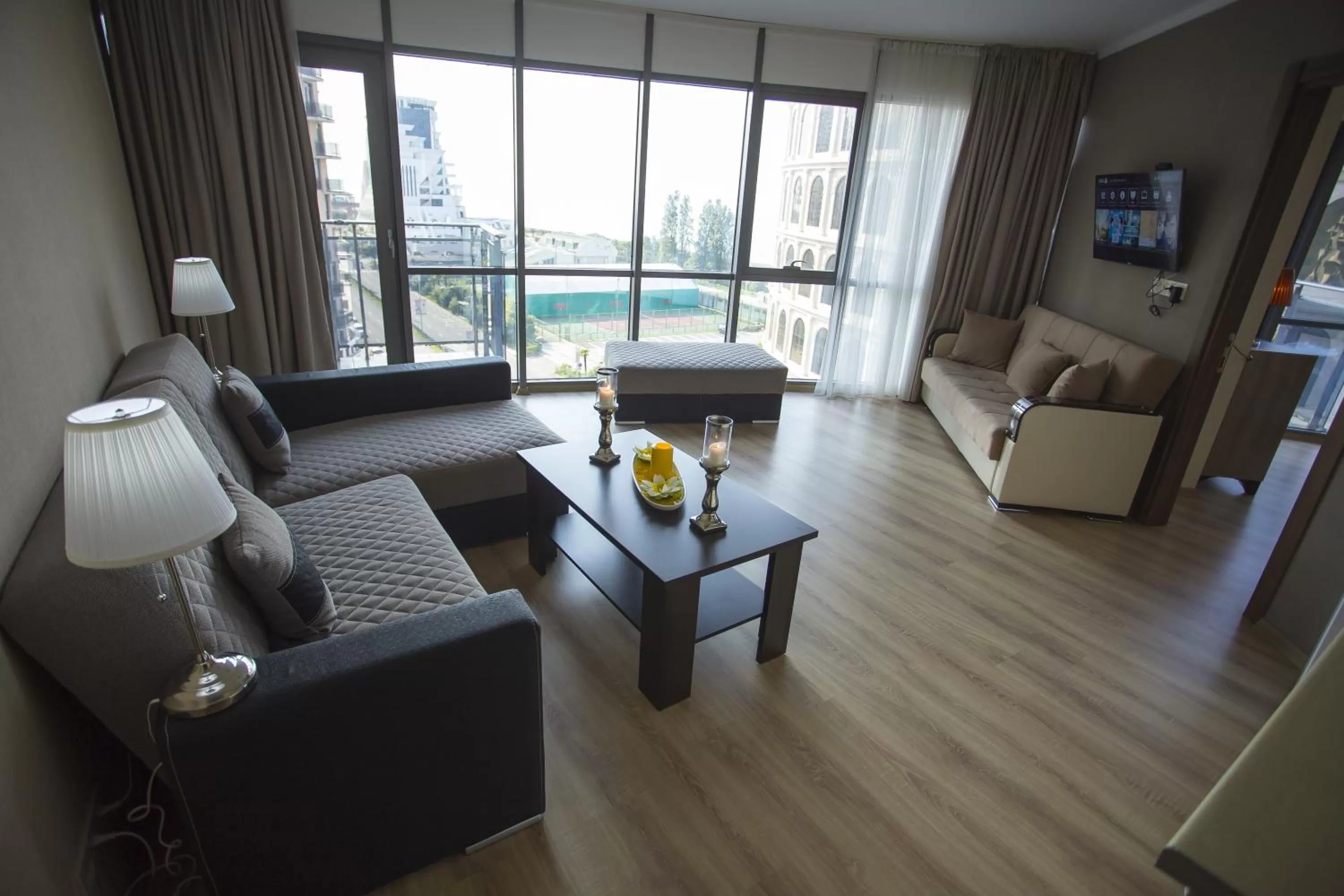 Living room in Blue Star Batumi