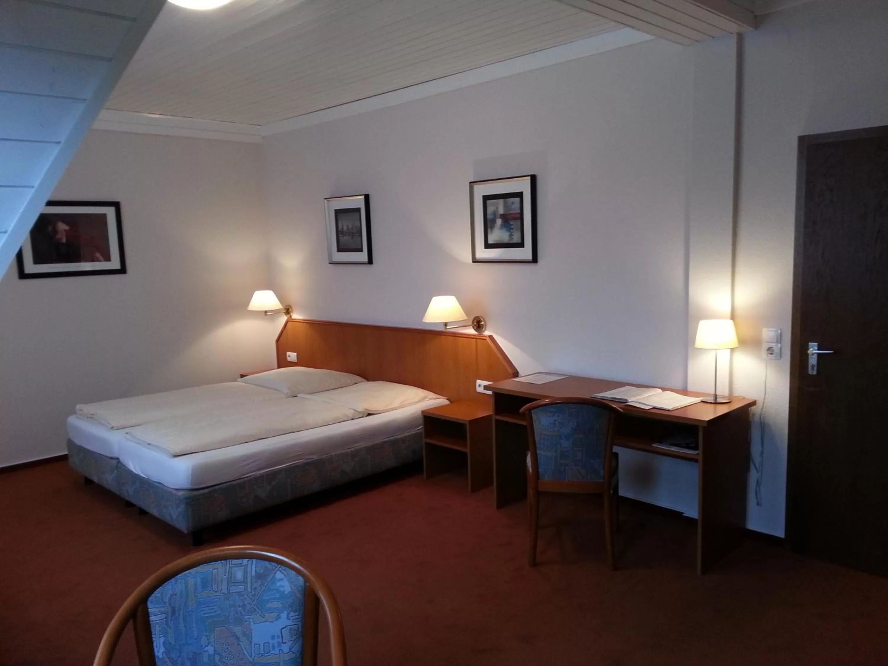 Photo of the whole room, Bed in Hotel Restaurant Klostermühle