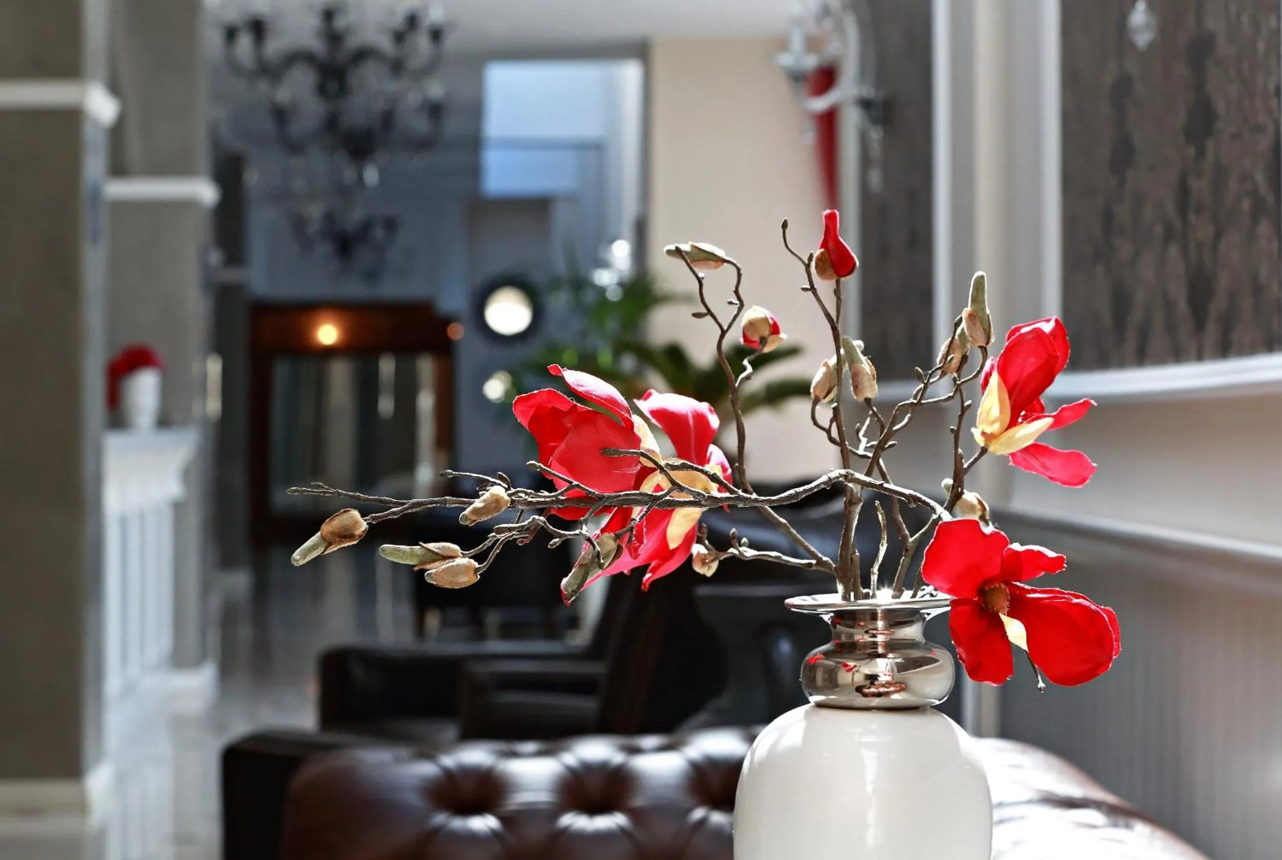 Lobby or reception in White Rock Castle Suite Hotel & SPA