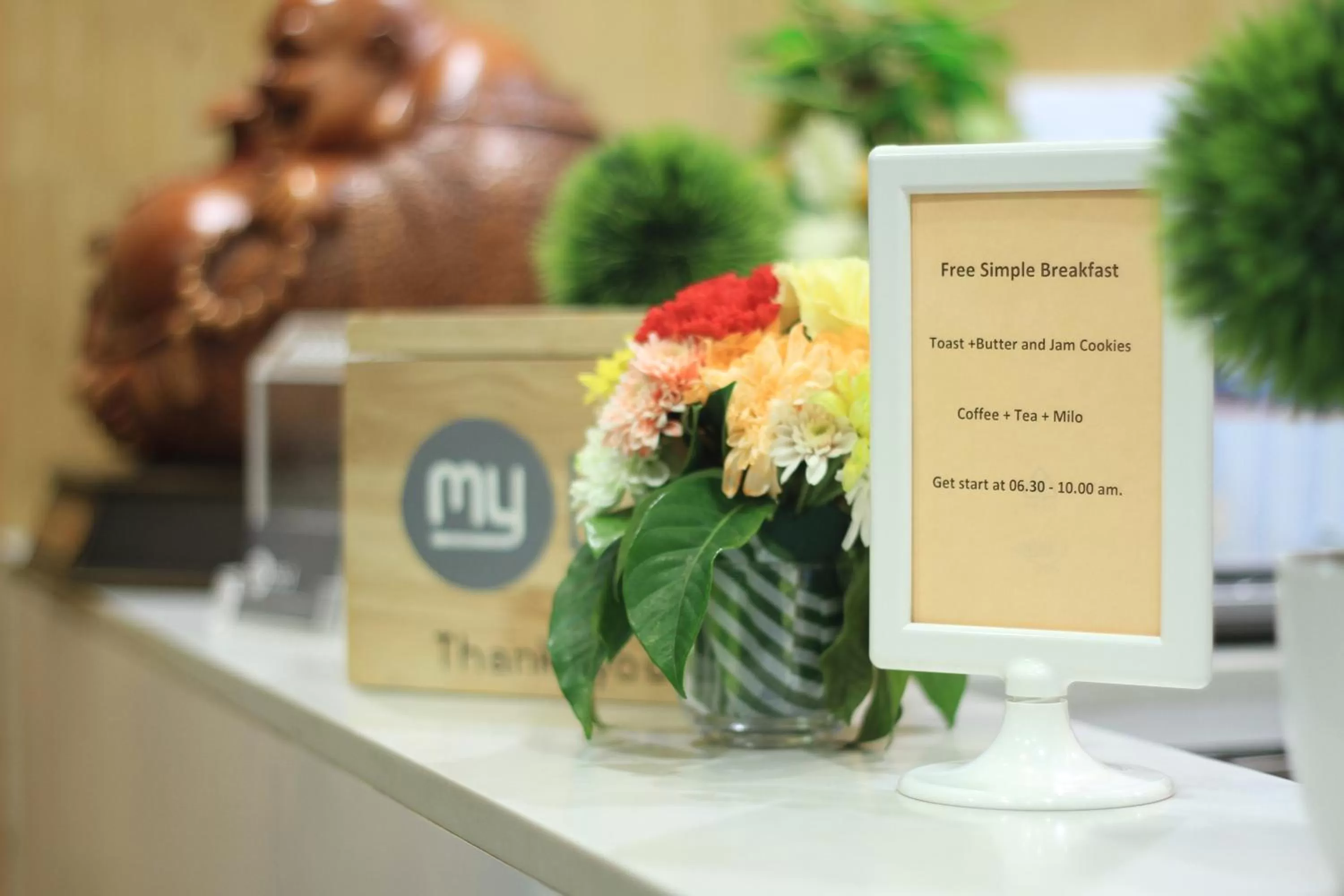 Lobby or reception in Mybed Sathorn Hotel