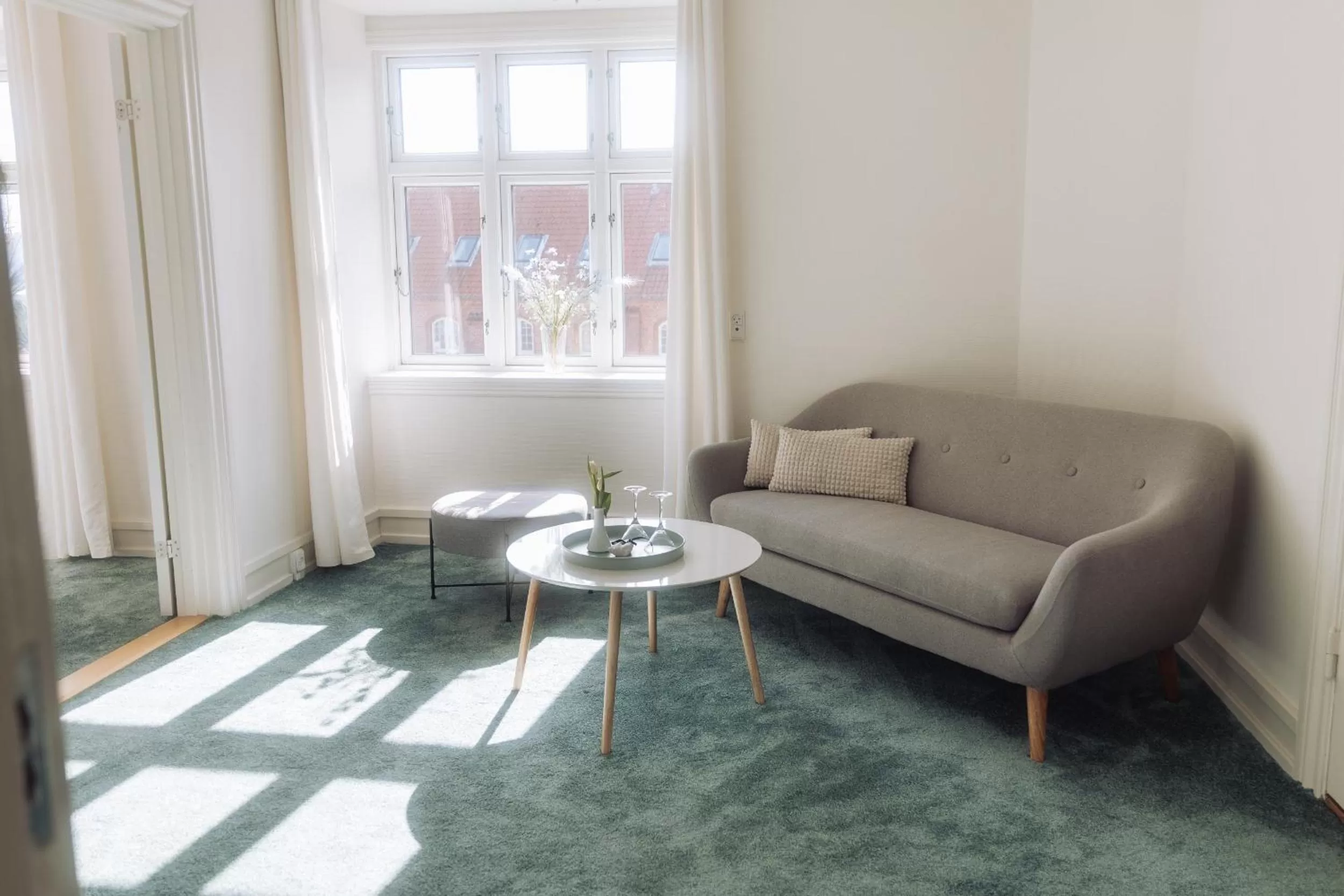 Seating area in Hotel Lidenlund