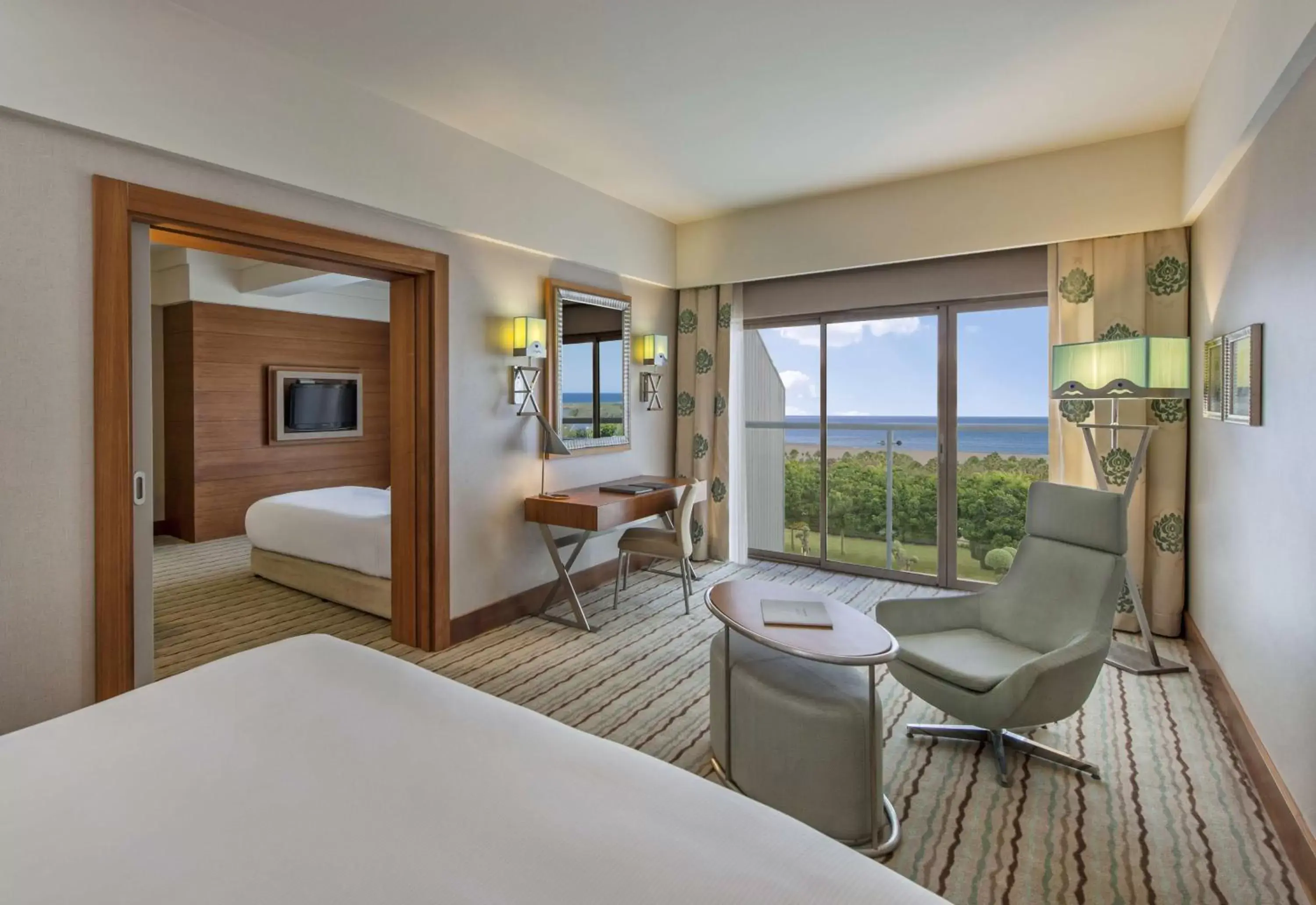 Family Room with Sea View and Pool Access in Hilton Dalaman Sarigerme Resort & Spa Family Room with Sea View and Pool Access in Hilton Dalaman Sarigerme Resort & Spa