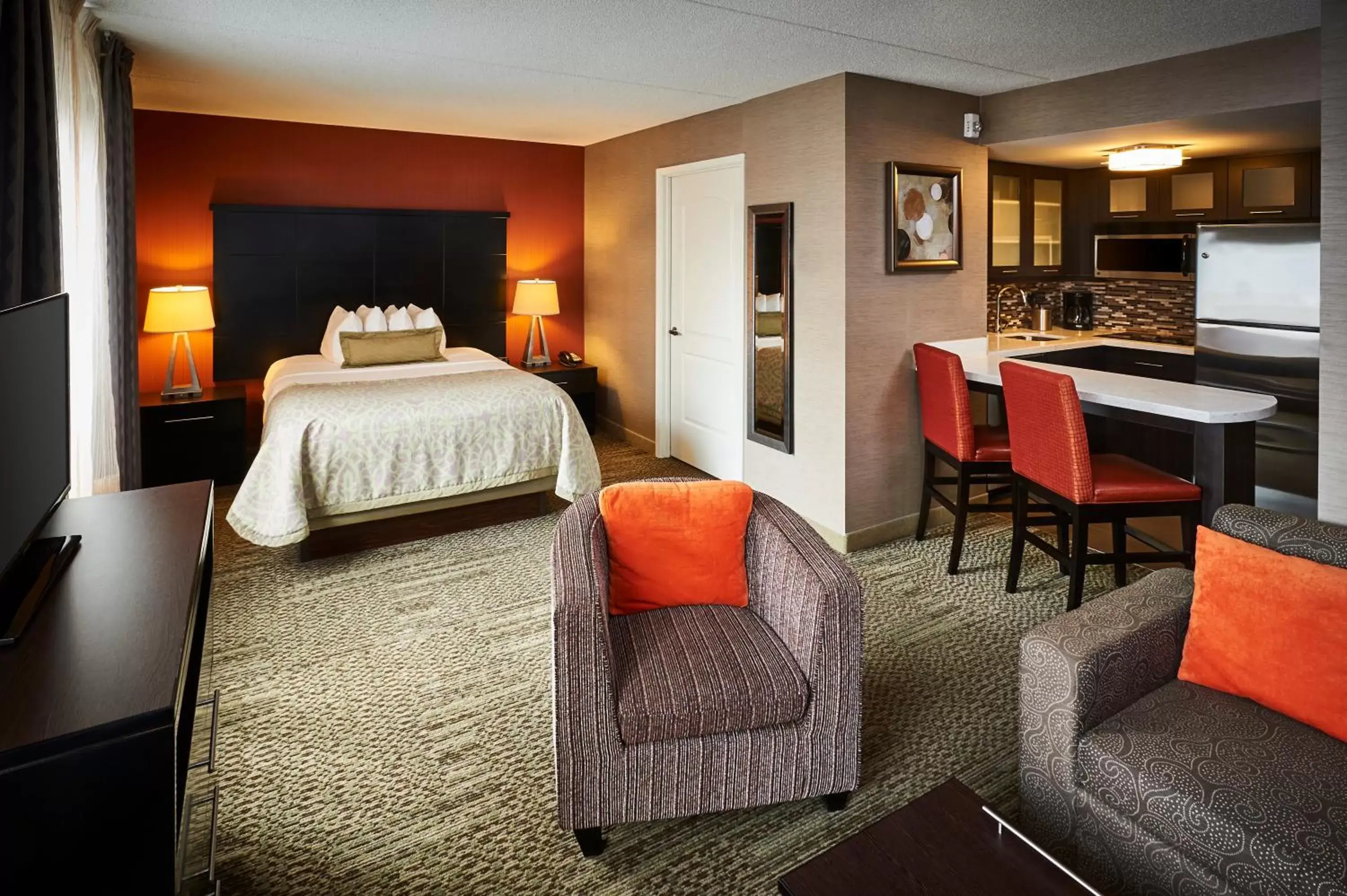 Queen Studio - Disability Access in Staybridge Suites Hamilton - Downtown by IHG Queen Studio - Disability Access in Staybridge Suites Hamilton - Downtown by IHG