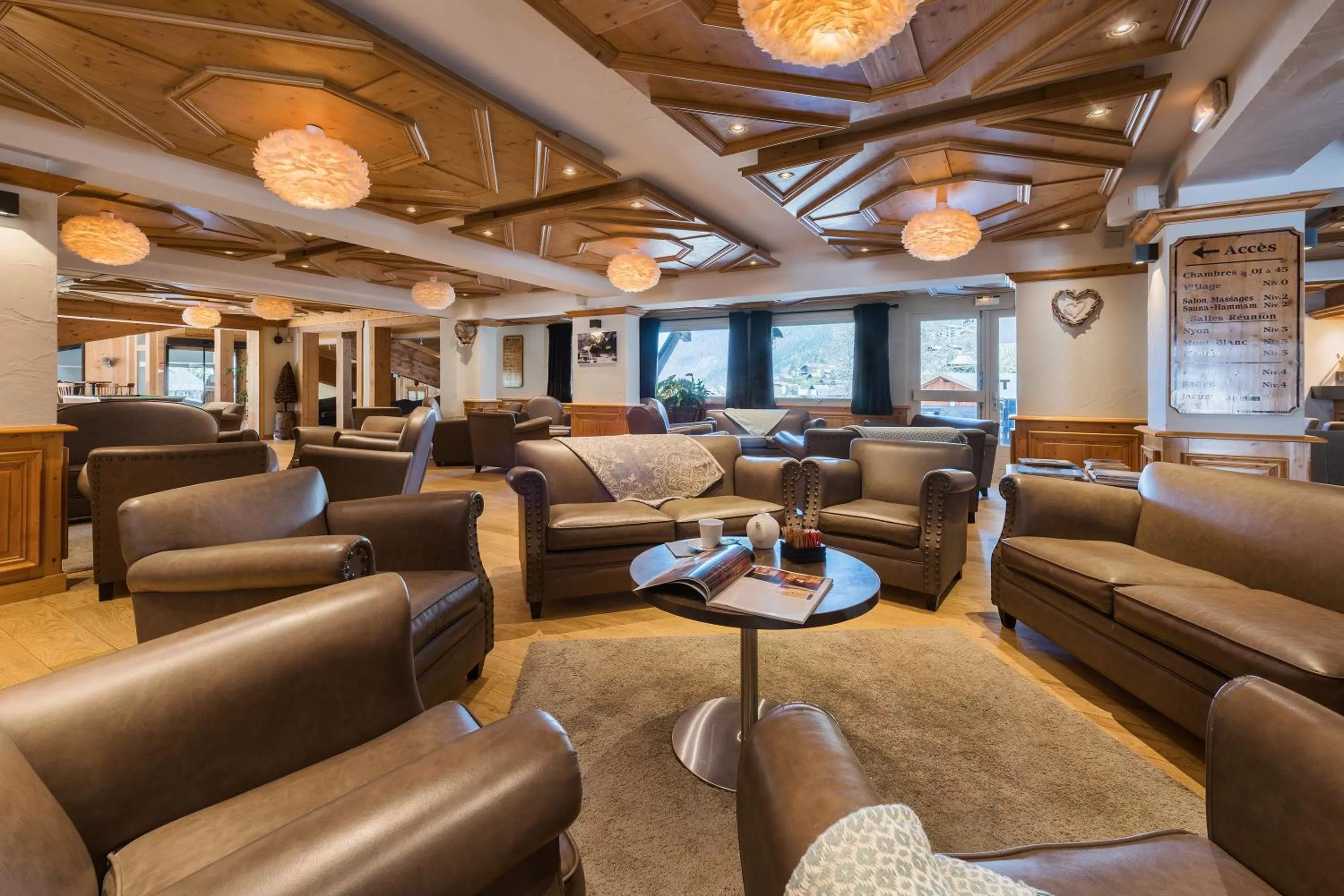 Lounge or bar in Hotel le Petit Dru