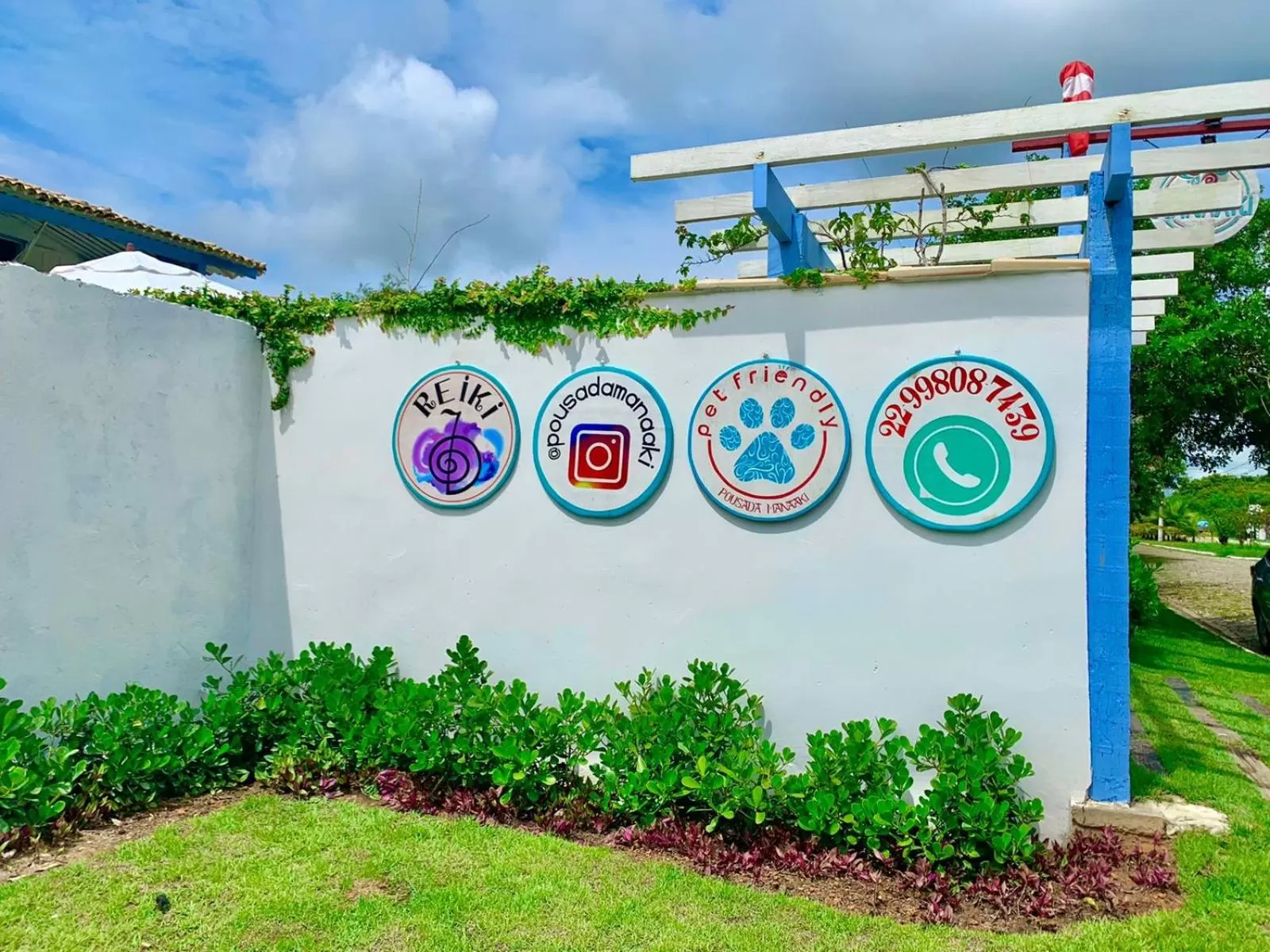 Property Logo/Sign in Pousada Manaaki