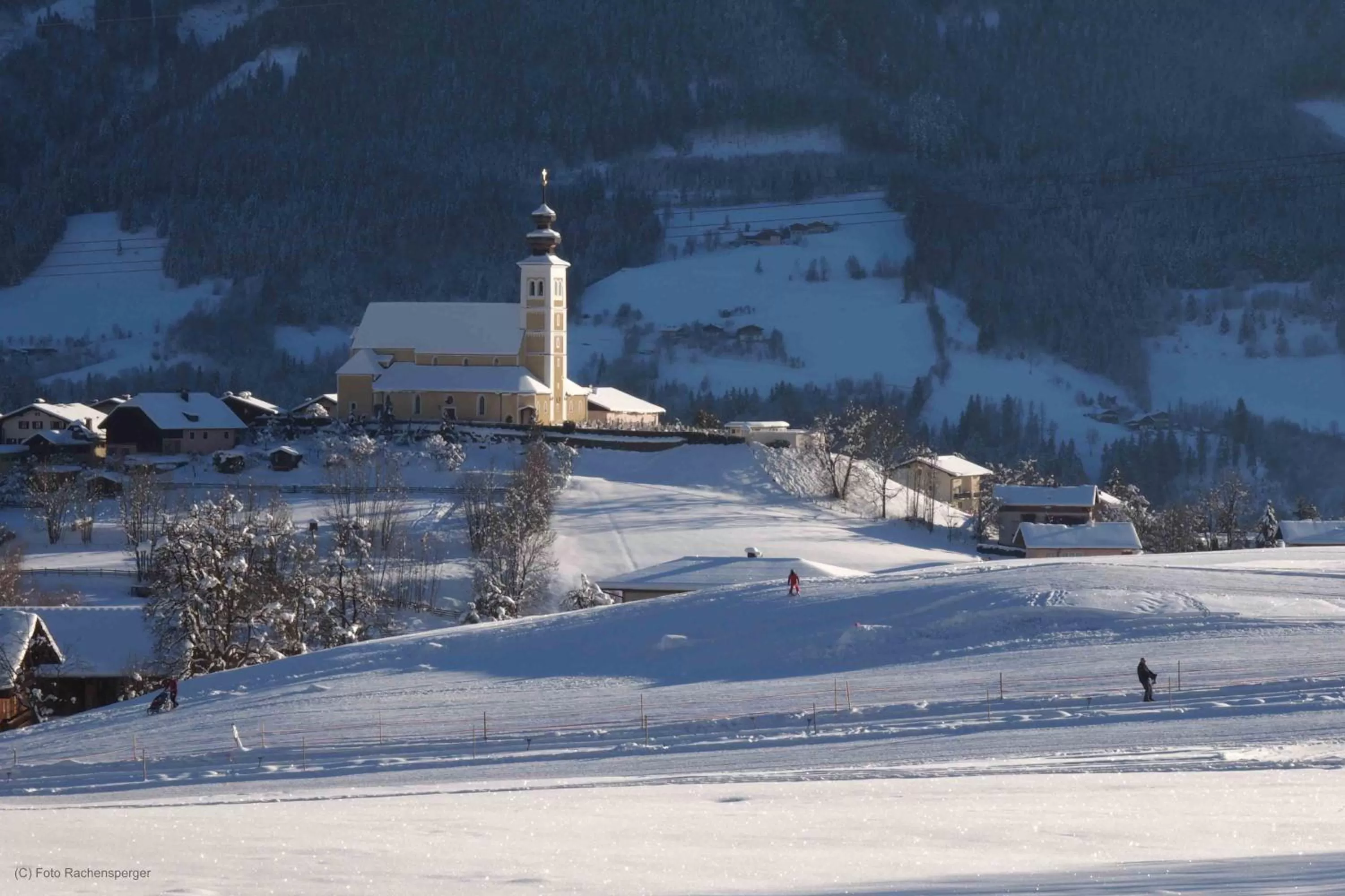 Nearby landmark, Winter in Hotel Silberfux